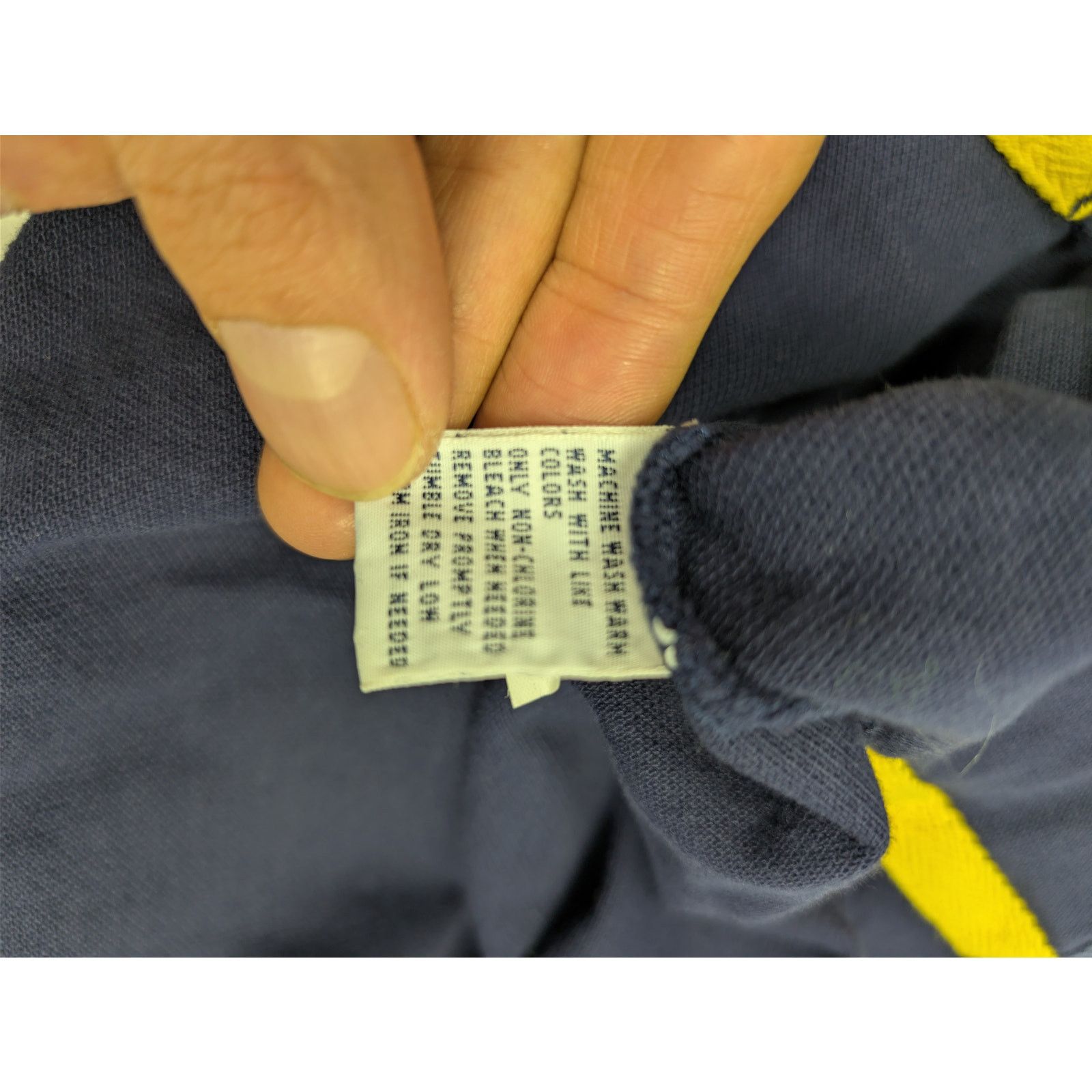 Polo Ralph Lauren o1rshd1 Polo Shirt in Navy Blue Size US L / EU 52-54 / 3 - 18 Thumbnail