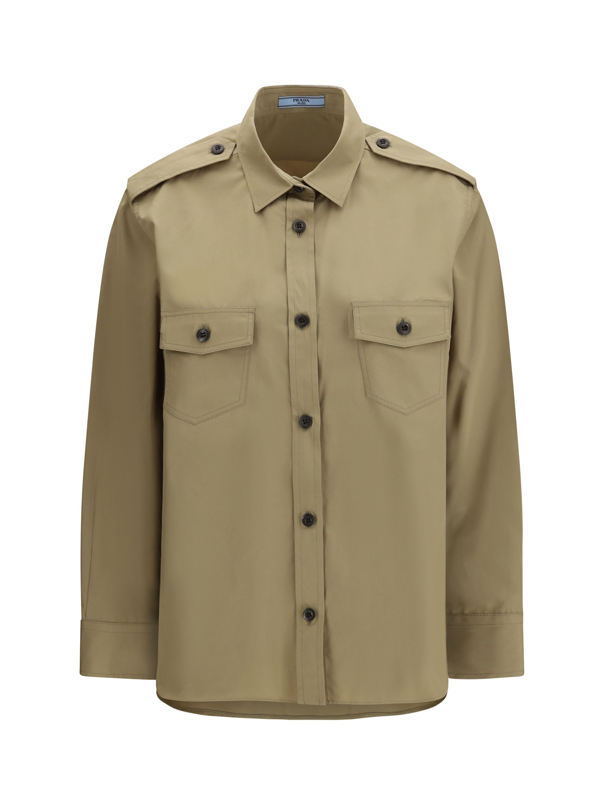 Prada Cotton Poplin Shirt Size M / US 6-8 / IT 42-44 - 1 Thumbnail