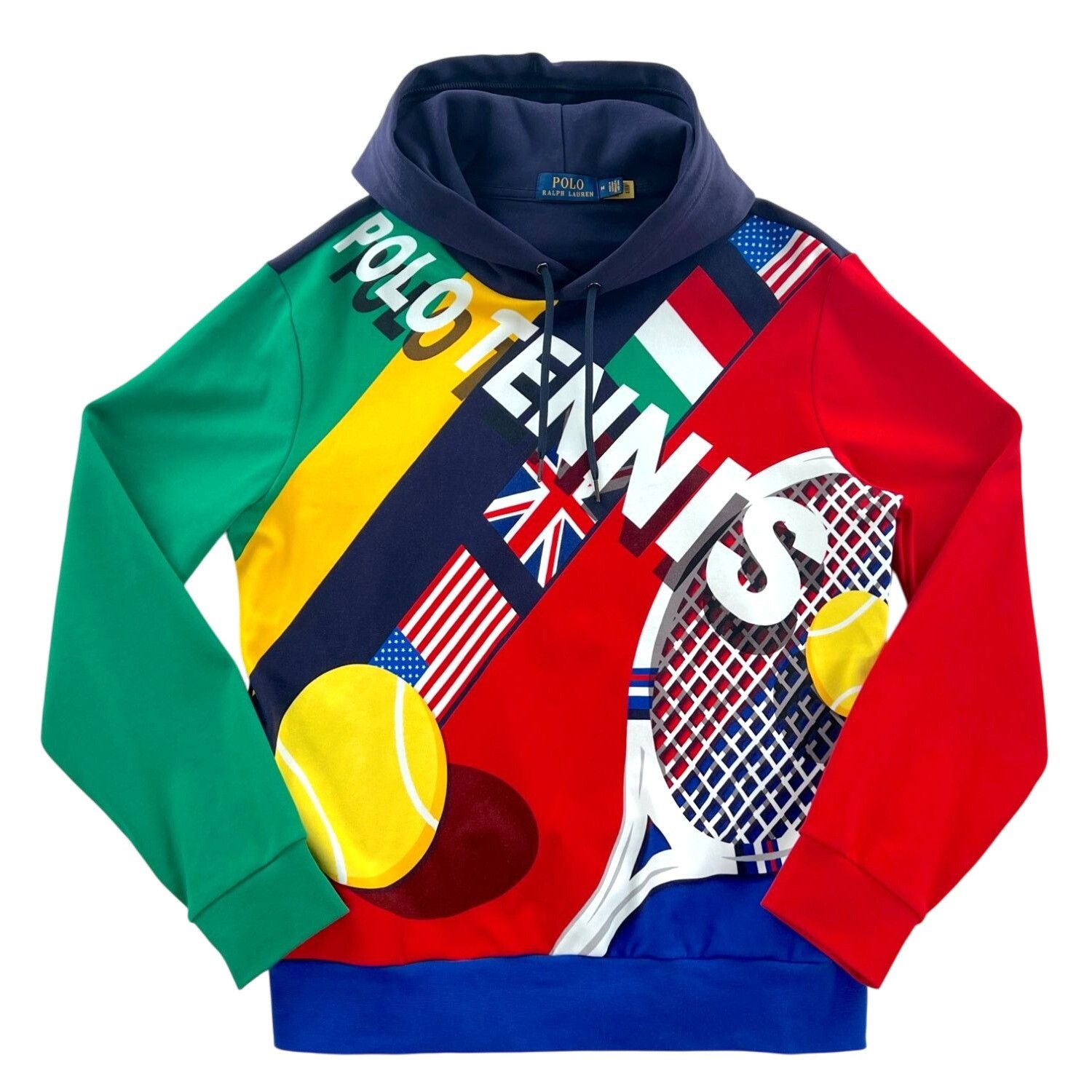 Polo Ralph Lauren NEW Polo Ralph Lauren Tennis Color Block Hoodie Size US M / EU 48-50 / 2 - 1 Thumbnail