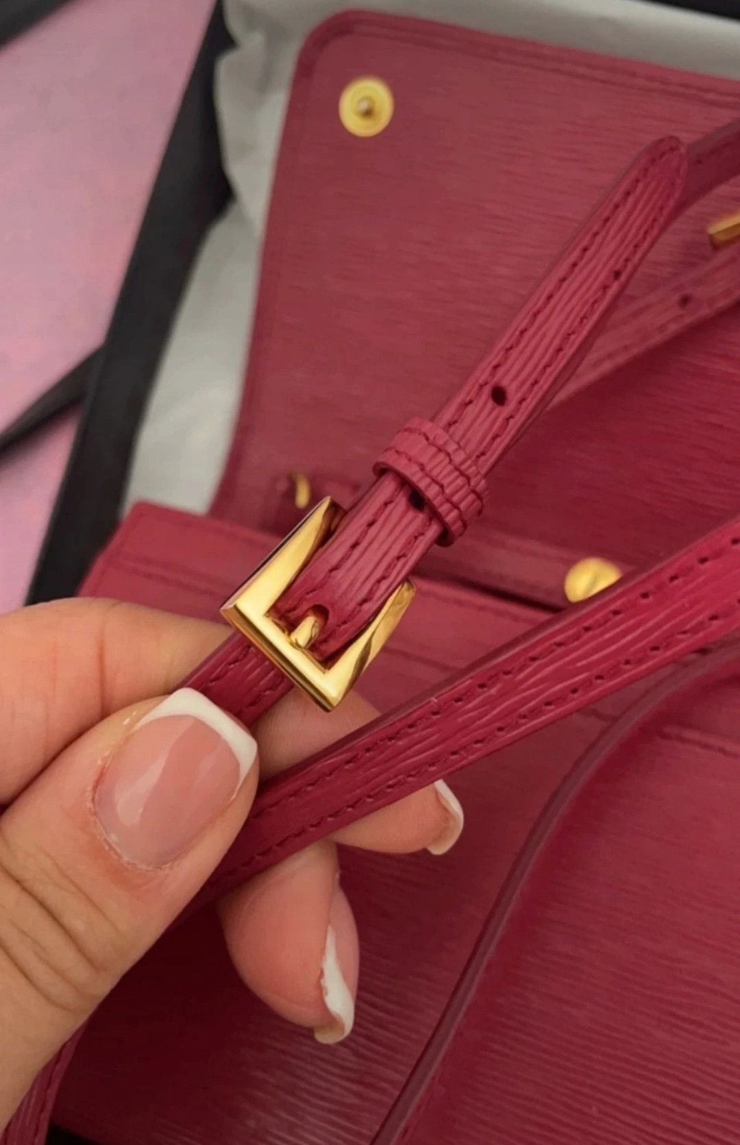 Prada Prada shoulder bag in burgundy-red leather. Size ONE SIZE - 5 Thumbnail