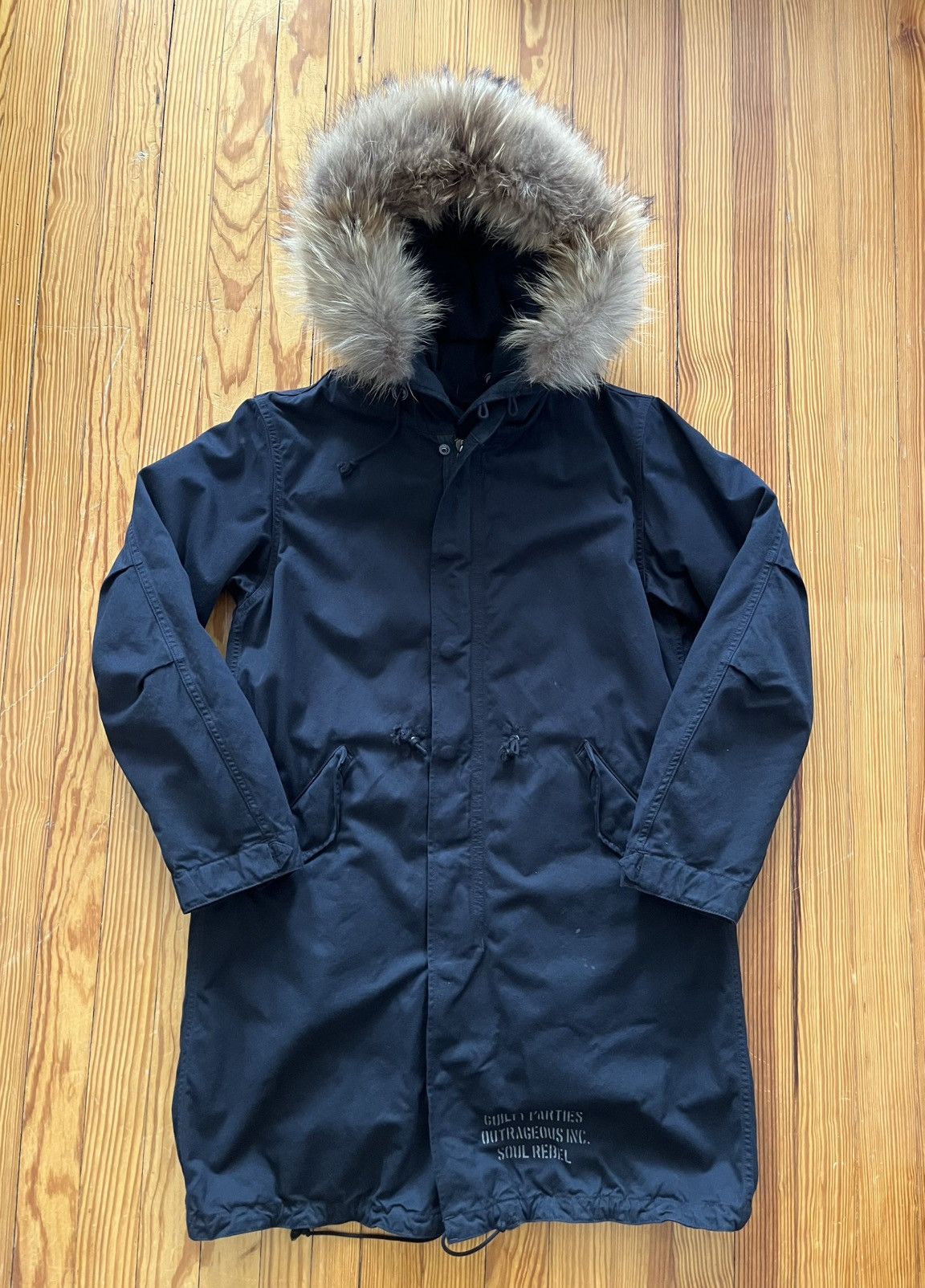 Wacko Maria Wacko Maria Mod Fur Hood Fishtail Parka M59 Military Black Size US S / EU 44-46 / 1 - 1 Thumbnail