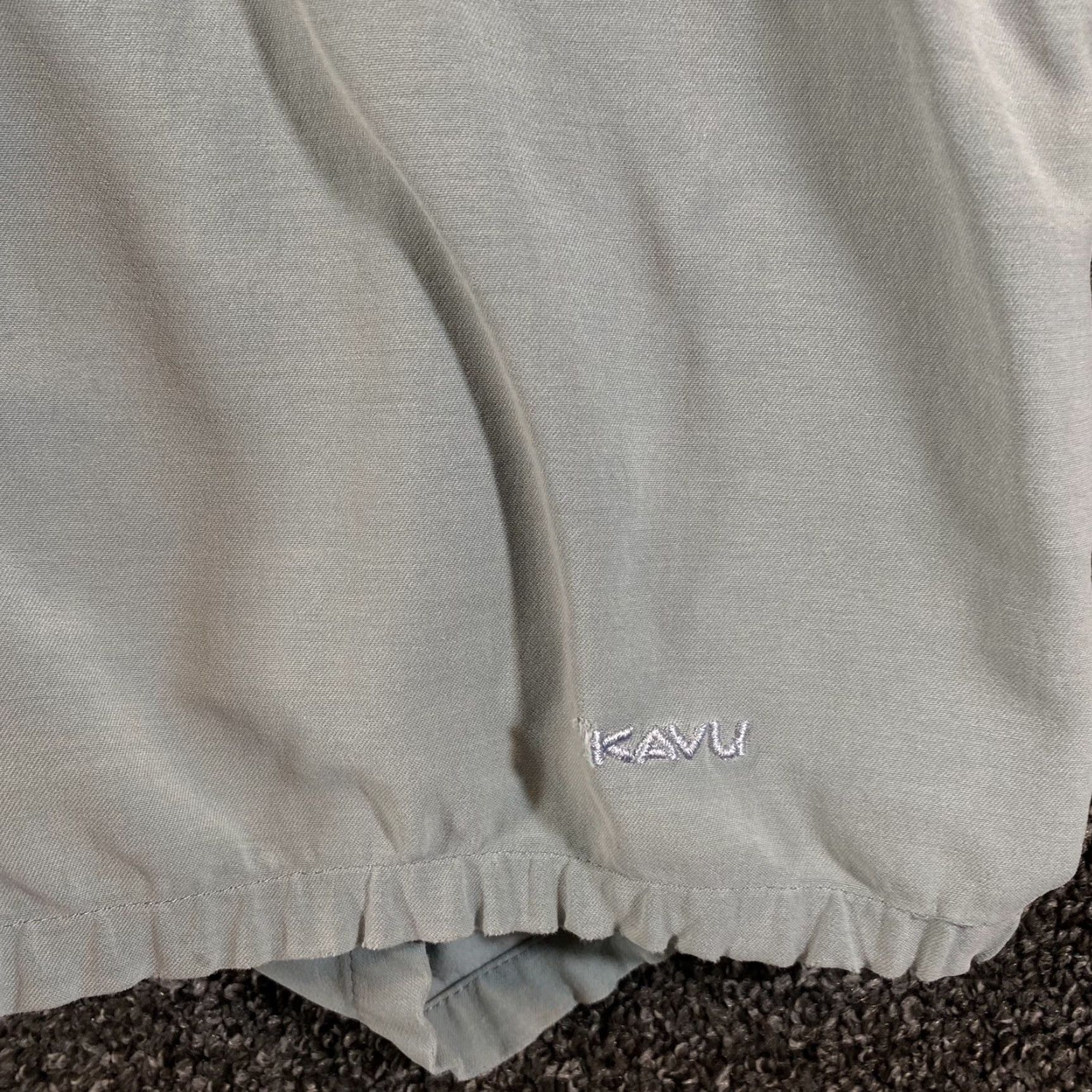KAVU KAVU Shorts Women’s 10 Blue Chino Activewear Hiking Outdoor Size 32" / US 10 / IT 46 - 2 Thumbnail