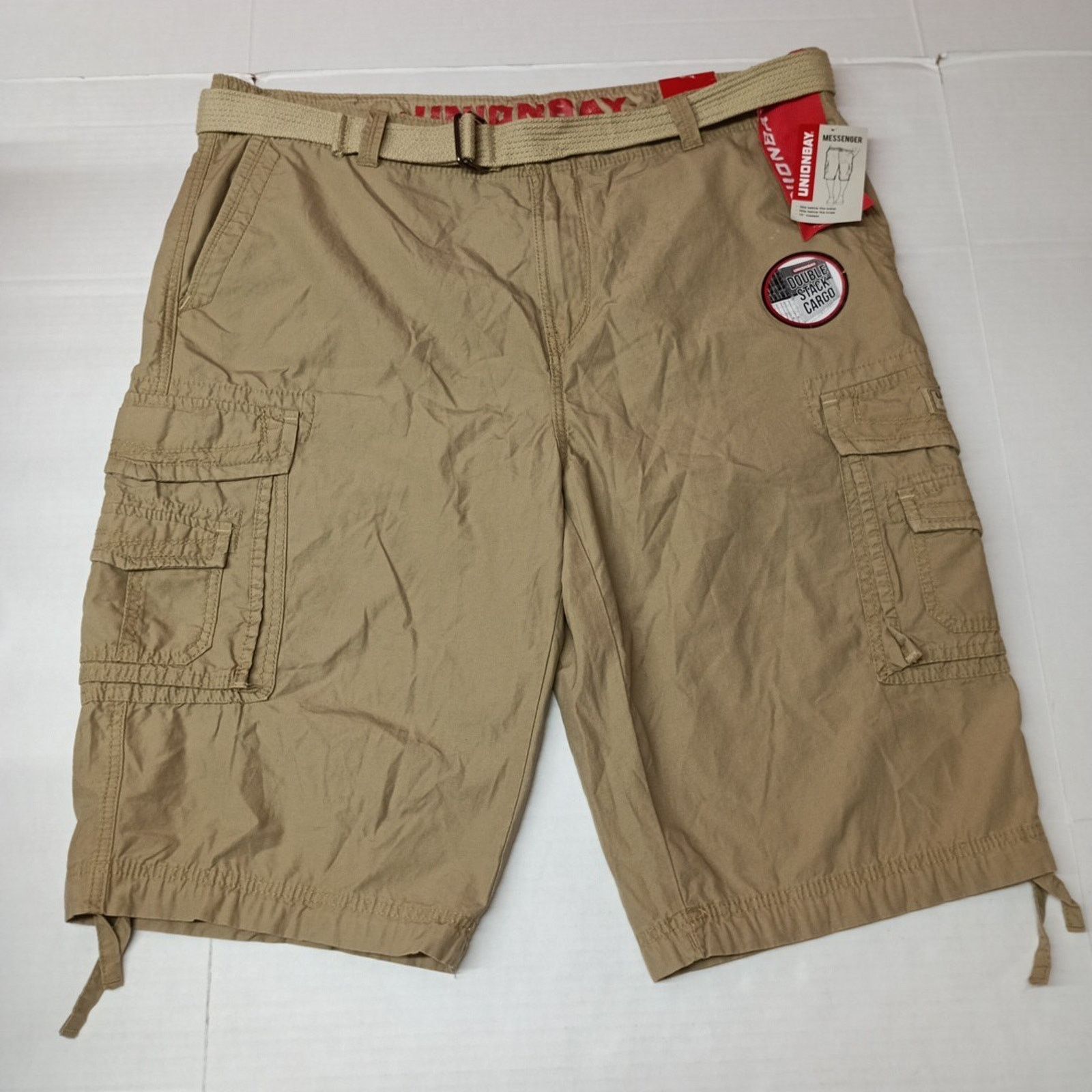 UNIONBAY Unionbay Men's Messenger Cargo Shorts Size 42 Grain Beige Size US 42 / EU 58 - 1 Thumbnail