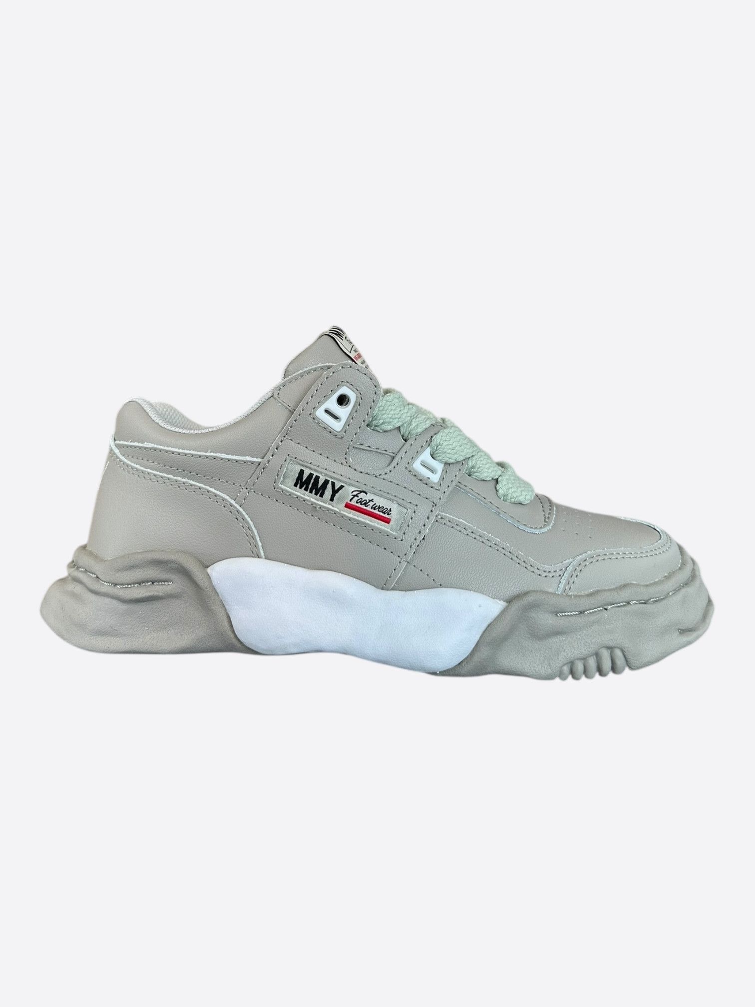 Maison MIHARA YASUHIRO Maison Mihara Yasuhiro Grey & White Parker Sneakers Size US 6 / EU 39 - 1 Thumbnail
