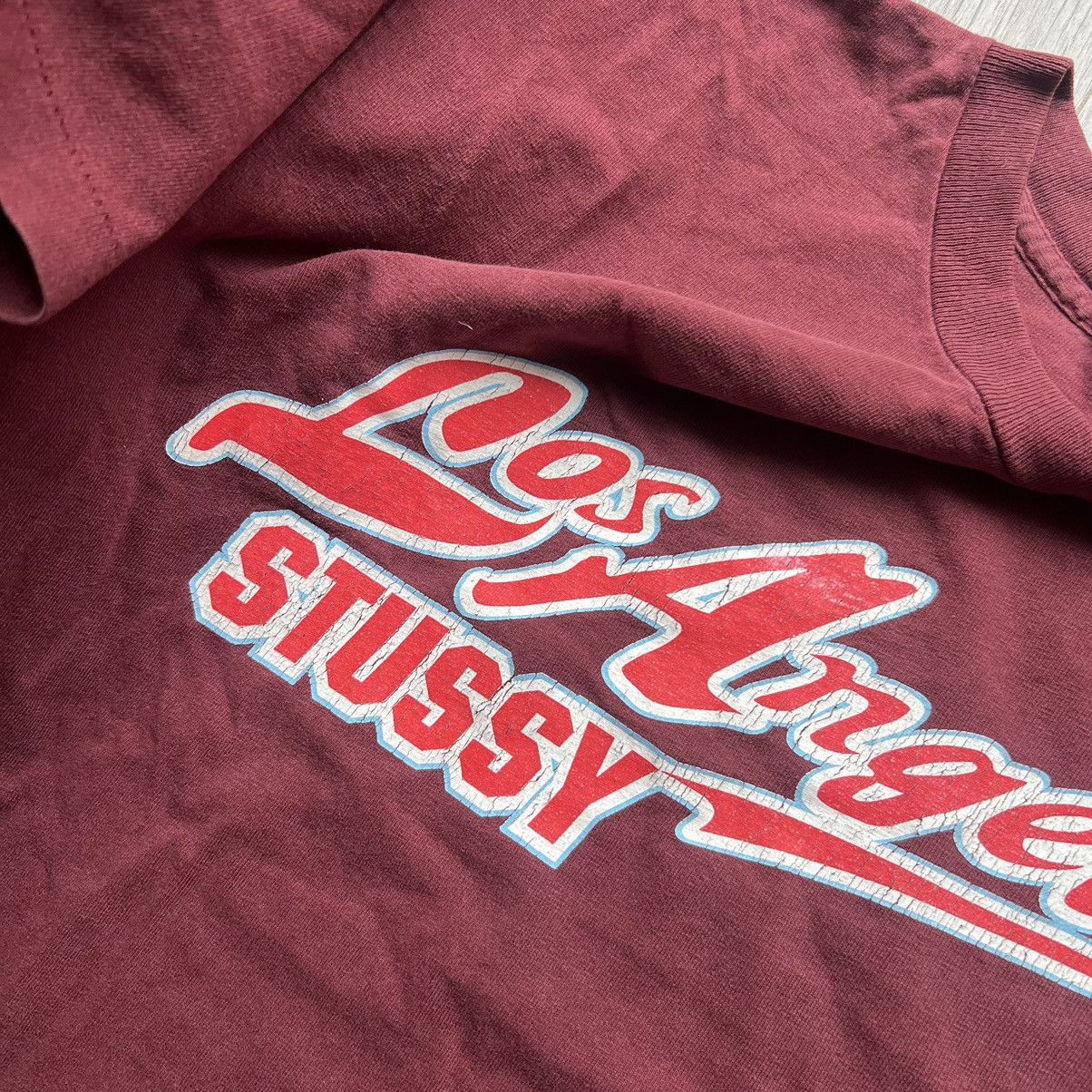 Stussy 90s Stussy Los Angeles T shirt USA Size US M / EU 48-50 / 2 - 7 Thumbnail