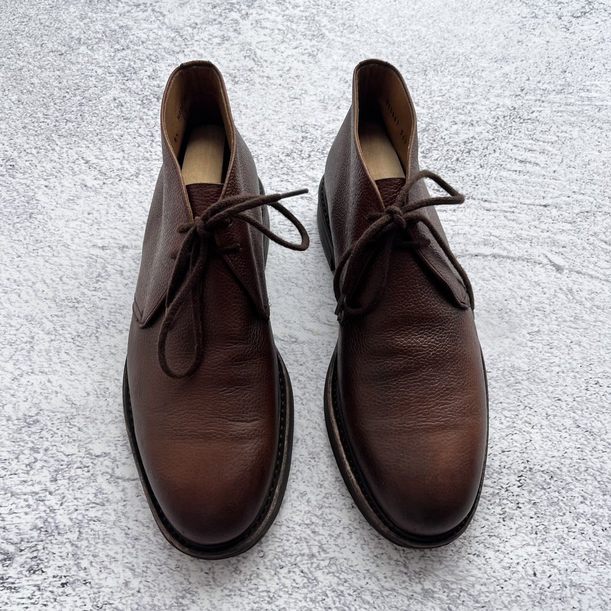 Berwick 1707 Berwick 1707 Chukka Leather Boot Dark Brown Grain Size US 8.5 / EU 41-42 - 4 Thumbnail