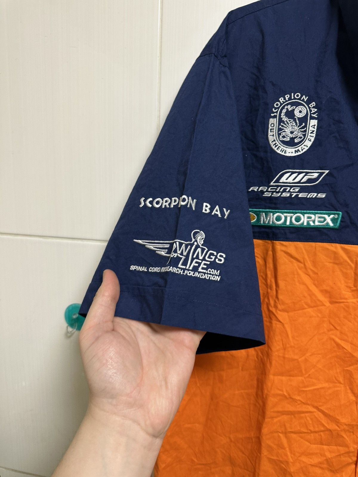 Red Bull × Vintage KTM Powerwear Red Bull Factory Racing Button shirt size 2XL Size US XXL / EU 58 / 5 - 4 Thumbnail