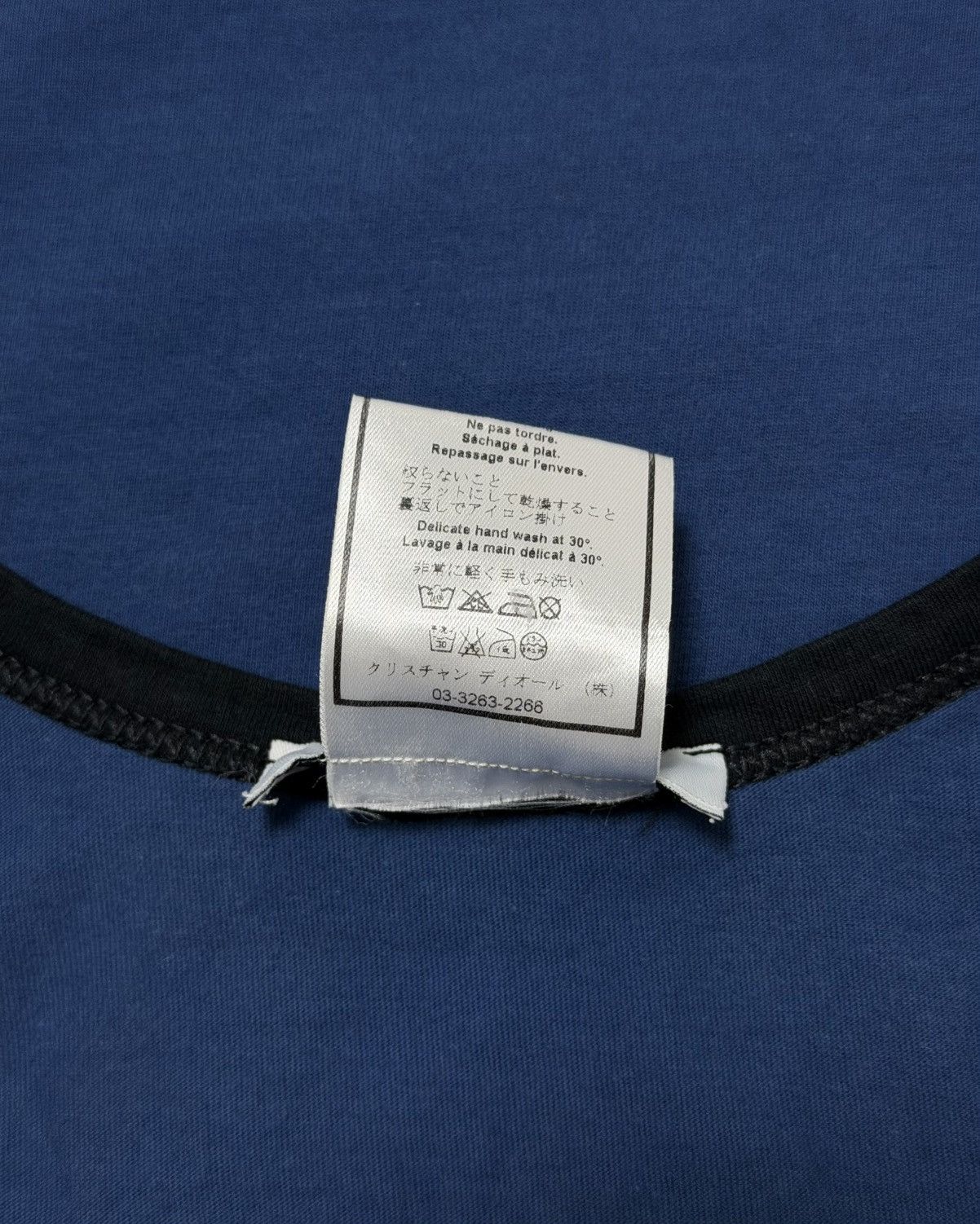 Dior CHRISTIAN DIOR S/S 2002 “1947” Gothic Logo Tank Top Size M / US 6-8 / IT 42-44 - 6 Thumbnail