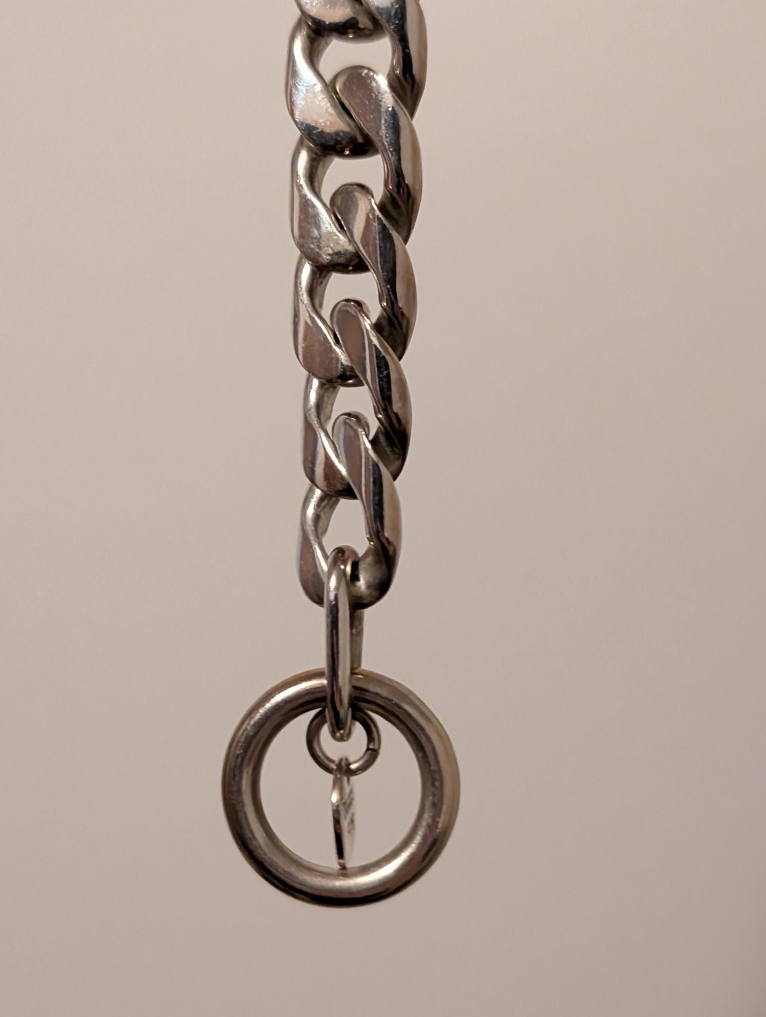 Japanese Brand XOLO JEWELRY basic link bracelet -14mm- Size ONE SIZE - 7 Thumbnail