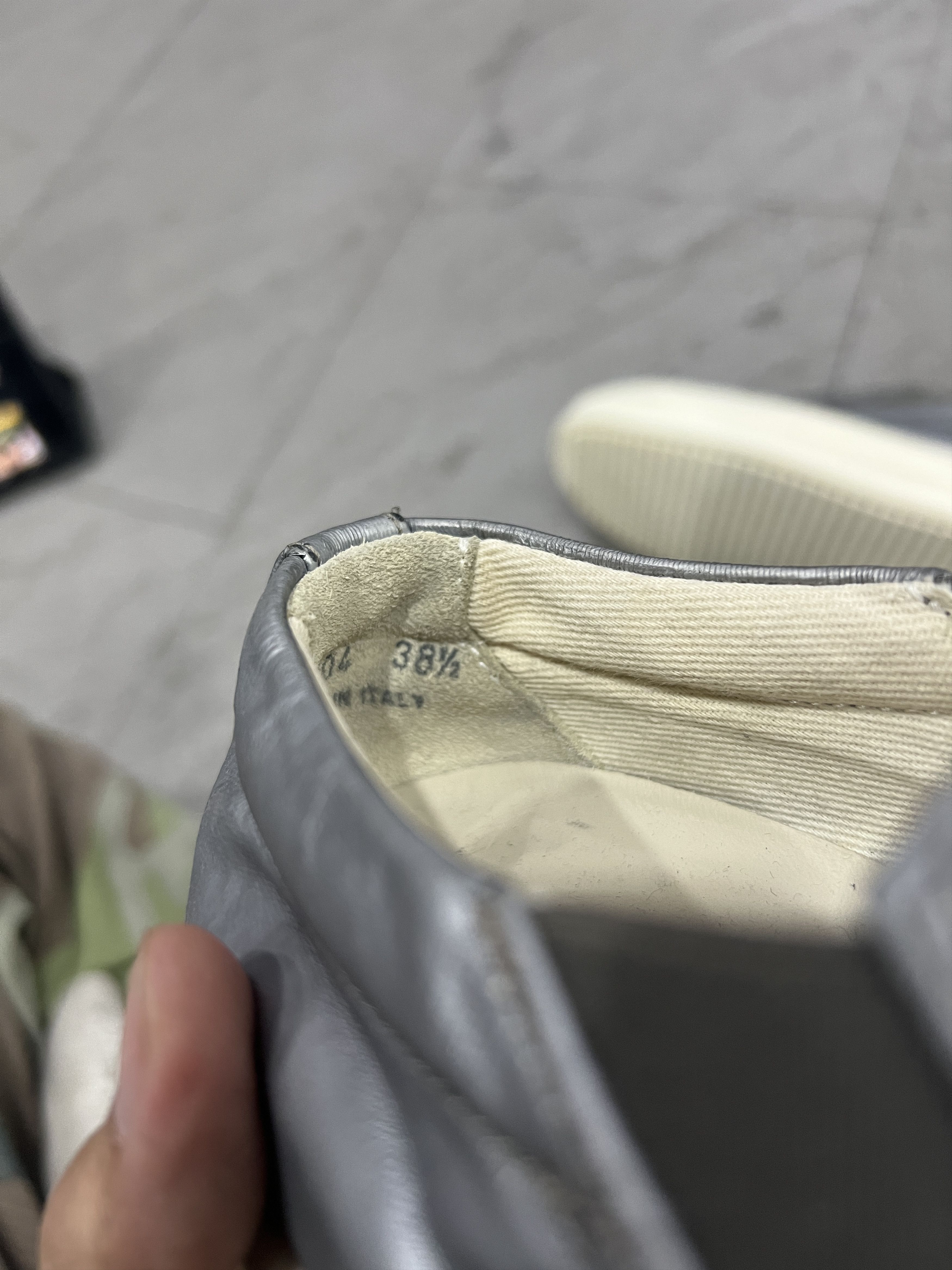Rick Owens Rick Owens DRKSHDW Cap Toe Slip On Sneakers Grey Size US 5.5 / EU 38 - 5 Thumbnail