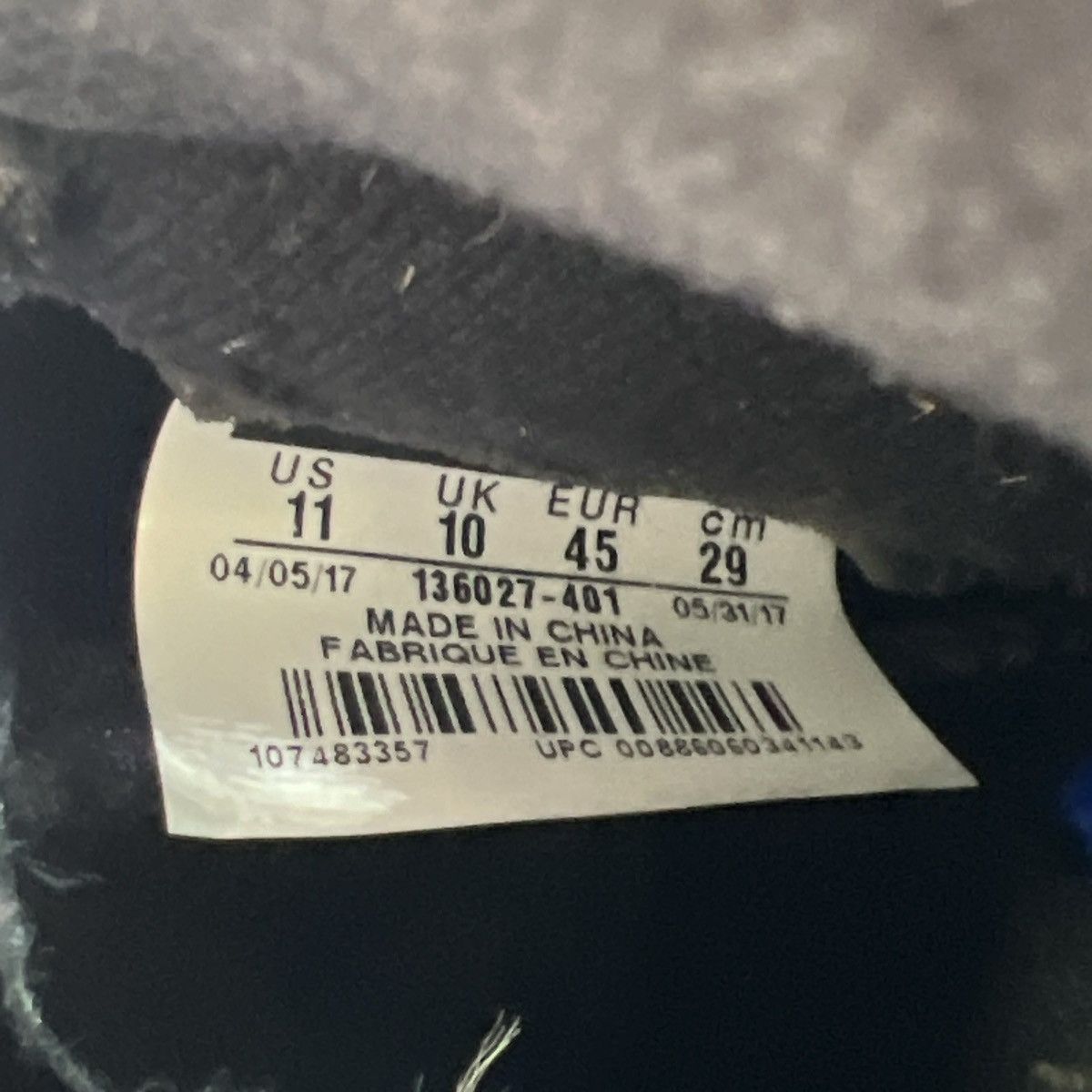 Jordan Brand Air Jordan 5 blue suede Size US 11 / EU 44 - 8 Thumbnail