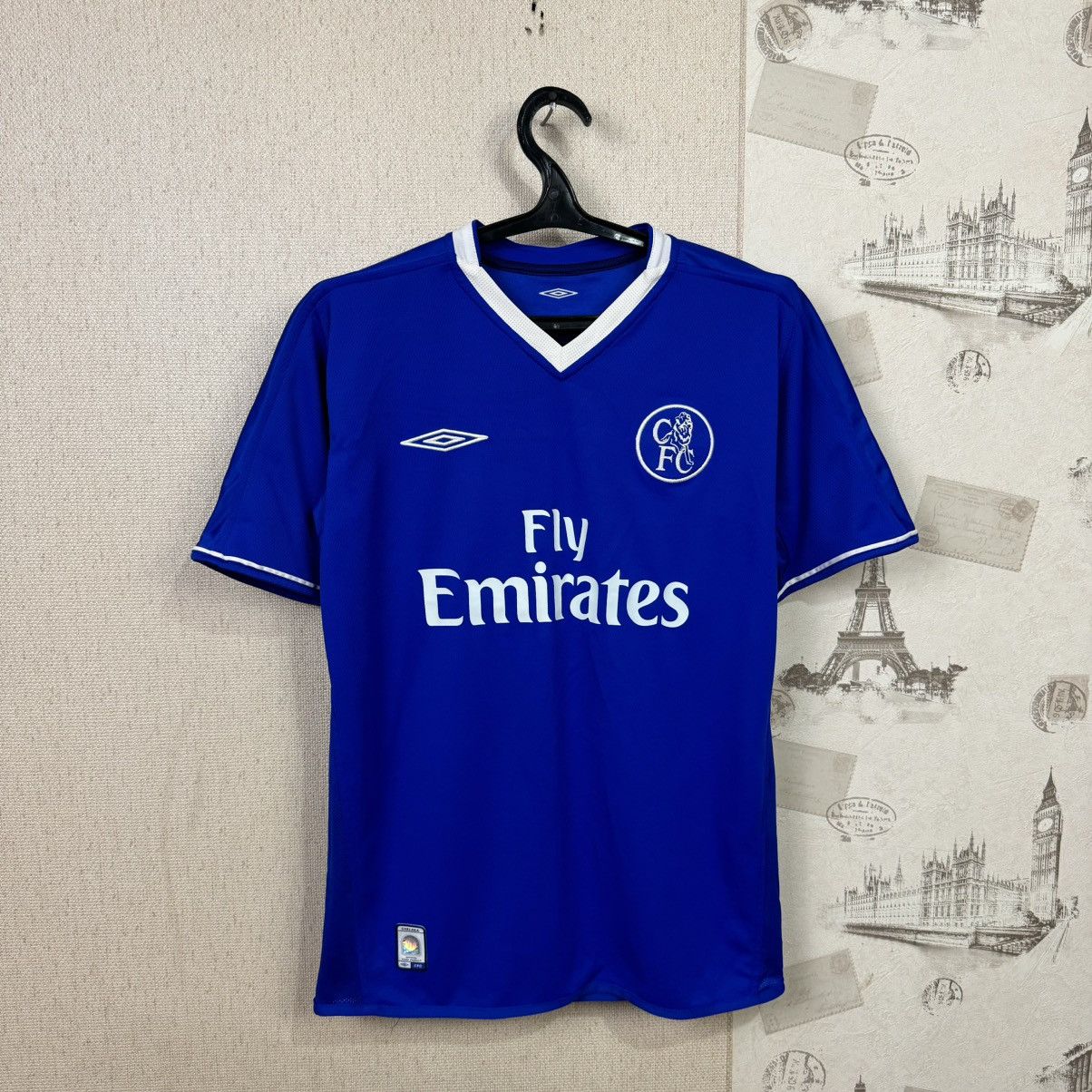 Chelsea Soccer × Umbro × Vintage Umbro Chelsea 2003/2004 Jersey Kit Home Hargreaves #23 S Size US S / EU 44-46 / 1 - 11 Thumbnail