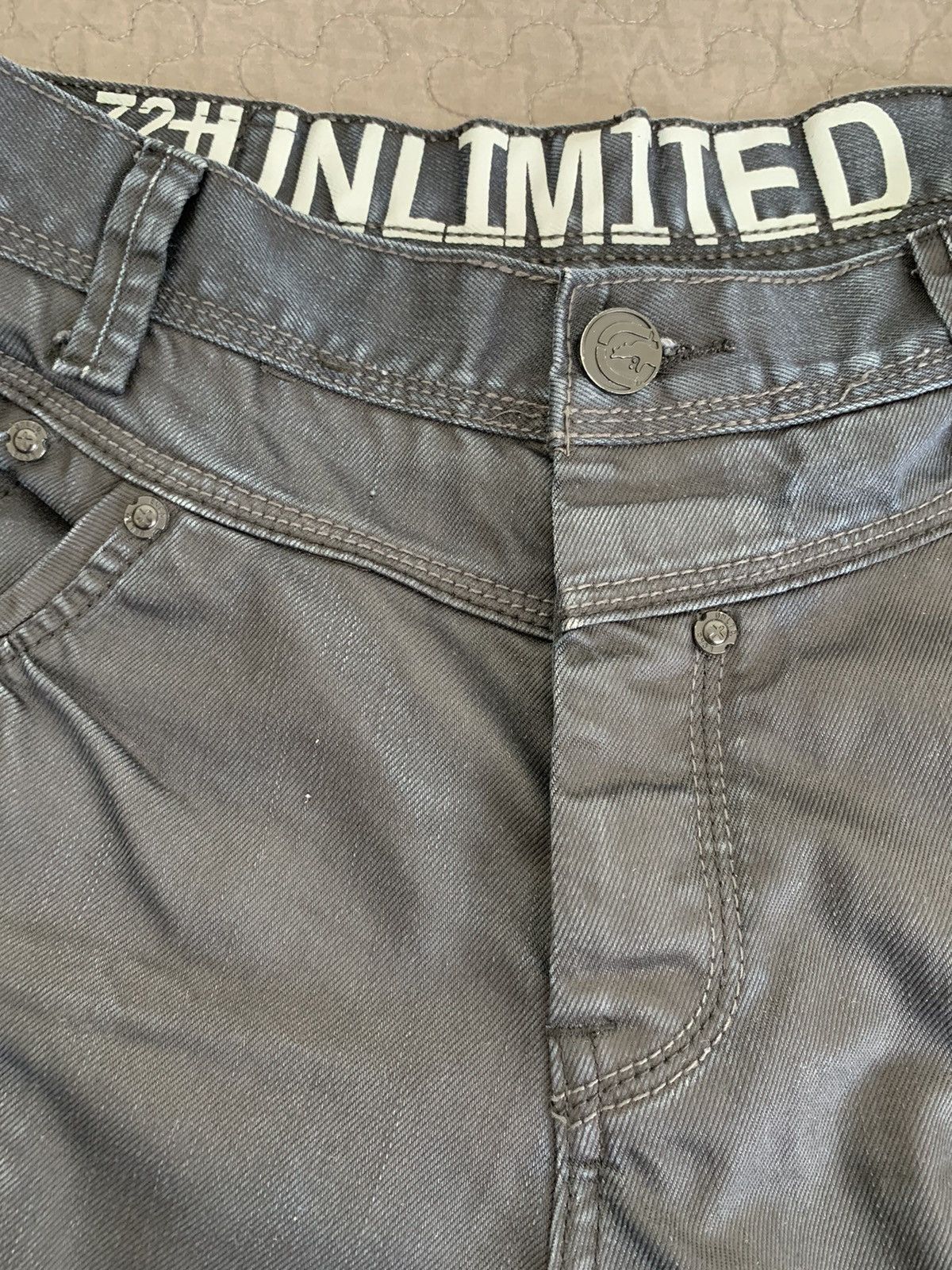 Ecko Unltd. Ecko Unltd. Big Logo Denim Jeans Size US 34 / EU 50 - 4 Thumbnail