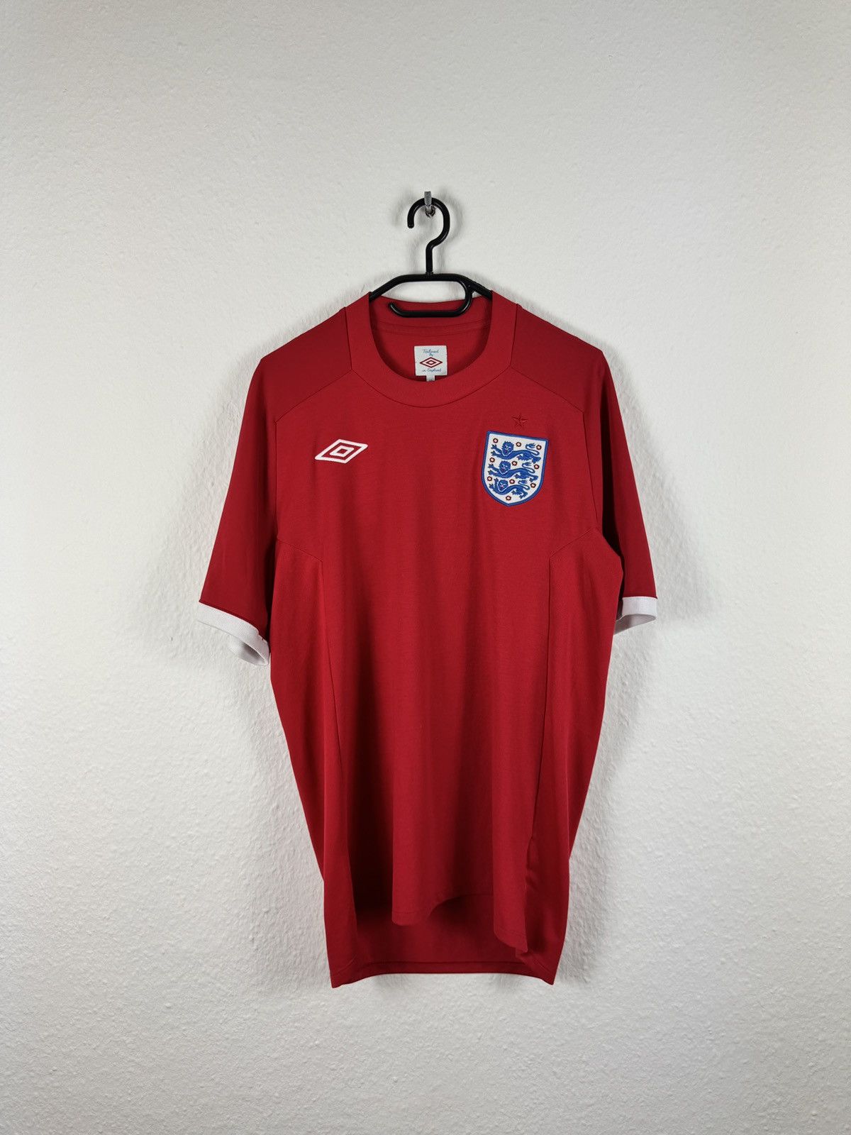 Umbro Umbro England Team Football Soccer Red Jersey t shirt size40 Size US M / EU 48-50 / 2 - 1 Thumbnail