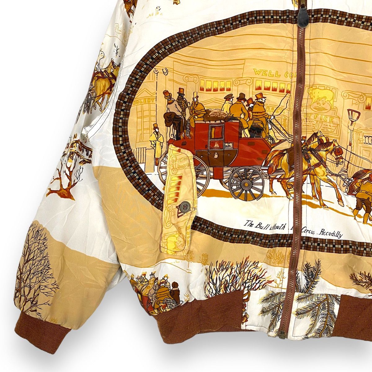Vintage Vintage 80's HARLEM Original Styles Full Print Bomber Jacket Size US M / EU 48-50 / 2 - 3 Thumbnail