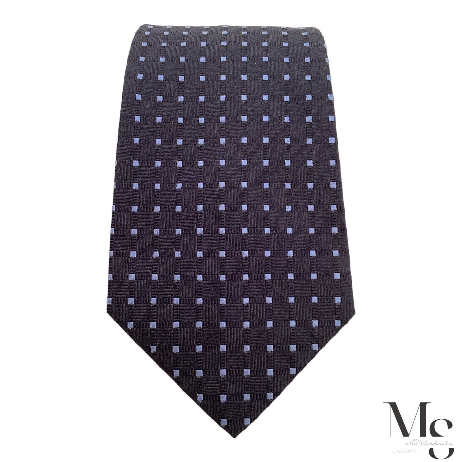 Polo Ralph Lauren POLO BY RALPH LAUREN Blue Geometric Tie Hand Made In Germany Size ONE SIZE - 5 Thumbnail