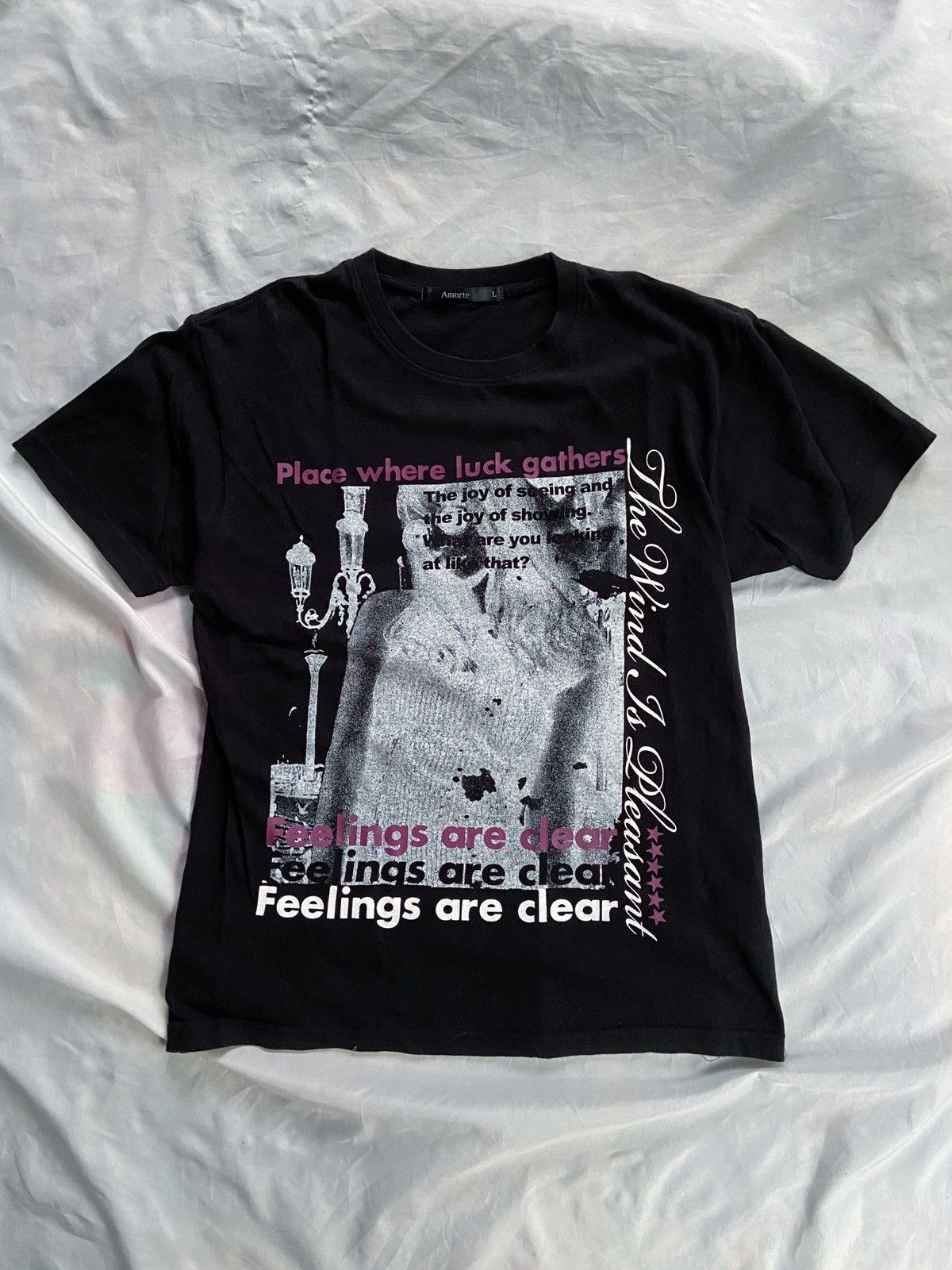 PPFM PLACE WHERE LUCK GATHERS FEELINGS ARE CLEAR TEE SHIRT Size US M / EU 48-50 / 2 - 1 Thumbnail