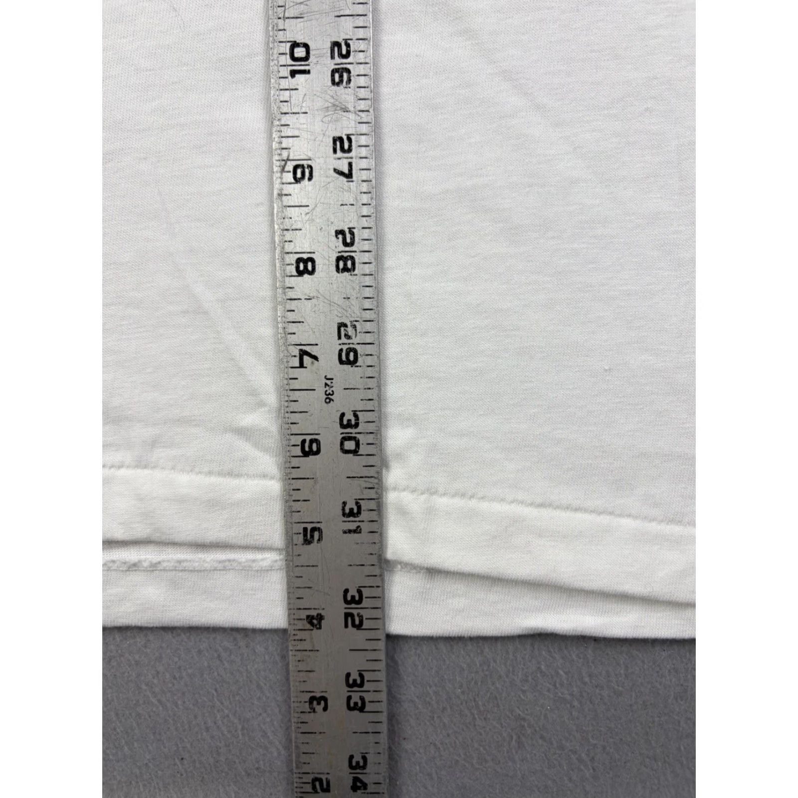 Vintage VINTAGE Oneita T-Shirt Rock Music Crew Neck Short Sleeve White XL Mens USA Made Graphic Print 90s Sundazed Record Label Size US XL / EU 56 / 4 - 6 Thumbnail