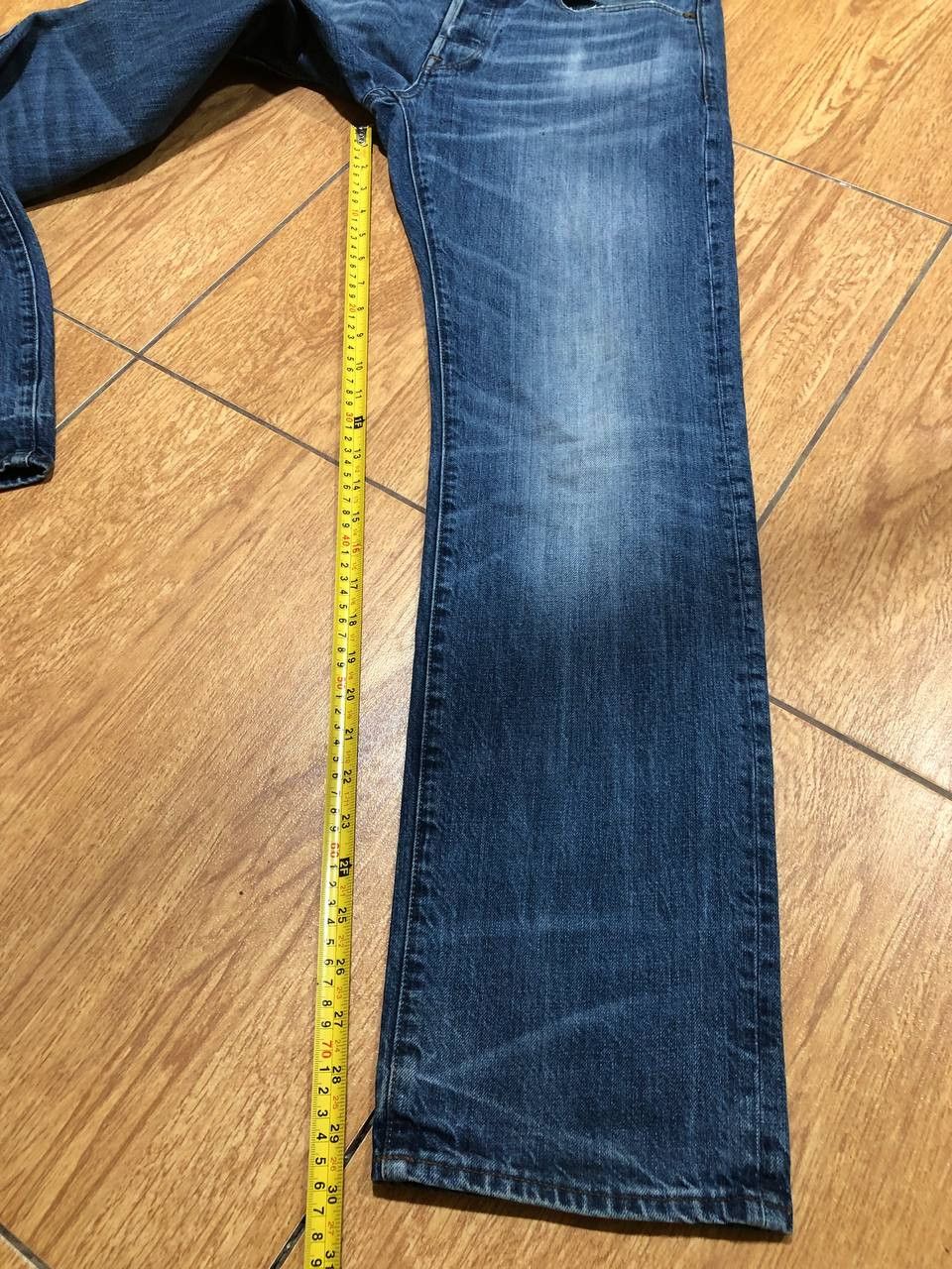 G-Star G Star RAW Jeans Mens 3301 Straight Button Fly streetwear Size US 30 / EU 46 - 21 Thumbnail