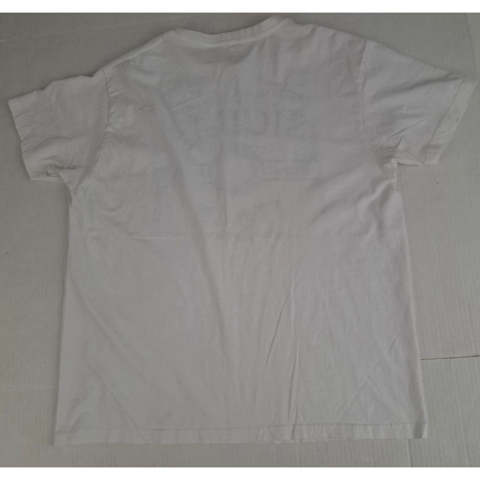 X-LARGE VINTAGE Sicilia Italy Flag T-Shirt White XL Women Regular Cotton Canvas Crew Neck Short Sleeve JHK Size XL / US 12-14 / IT 48-50 - 5 Thumbnail