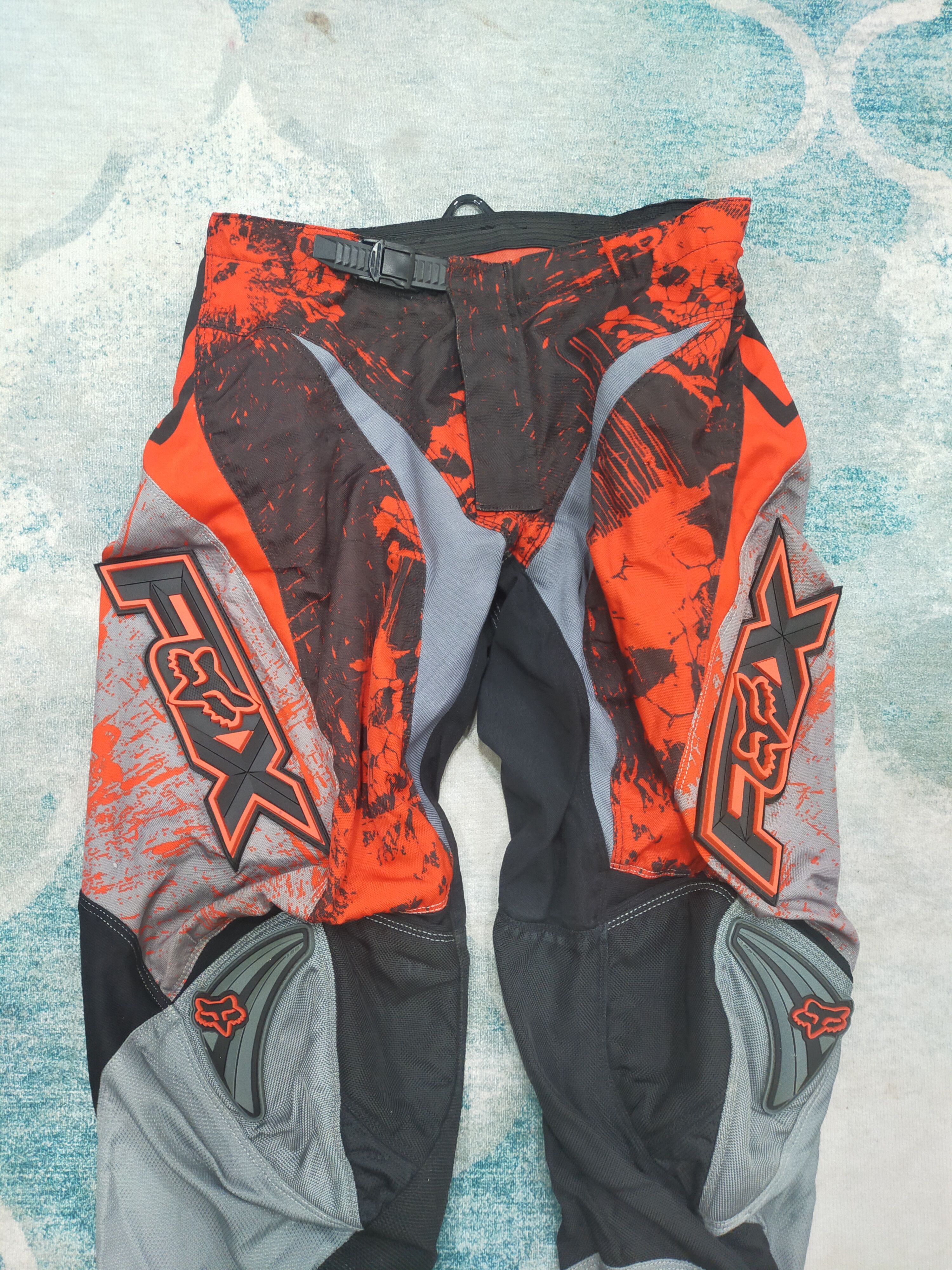 Fox Racing × Japanese Brand × Kadoya Fox Racing Pants Skulls Size US 32 / EU 48 - 3 Thumbnail