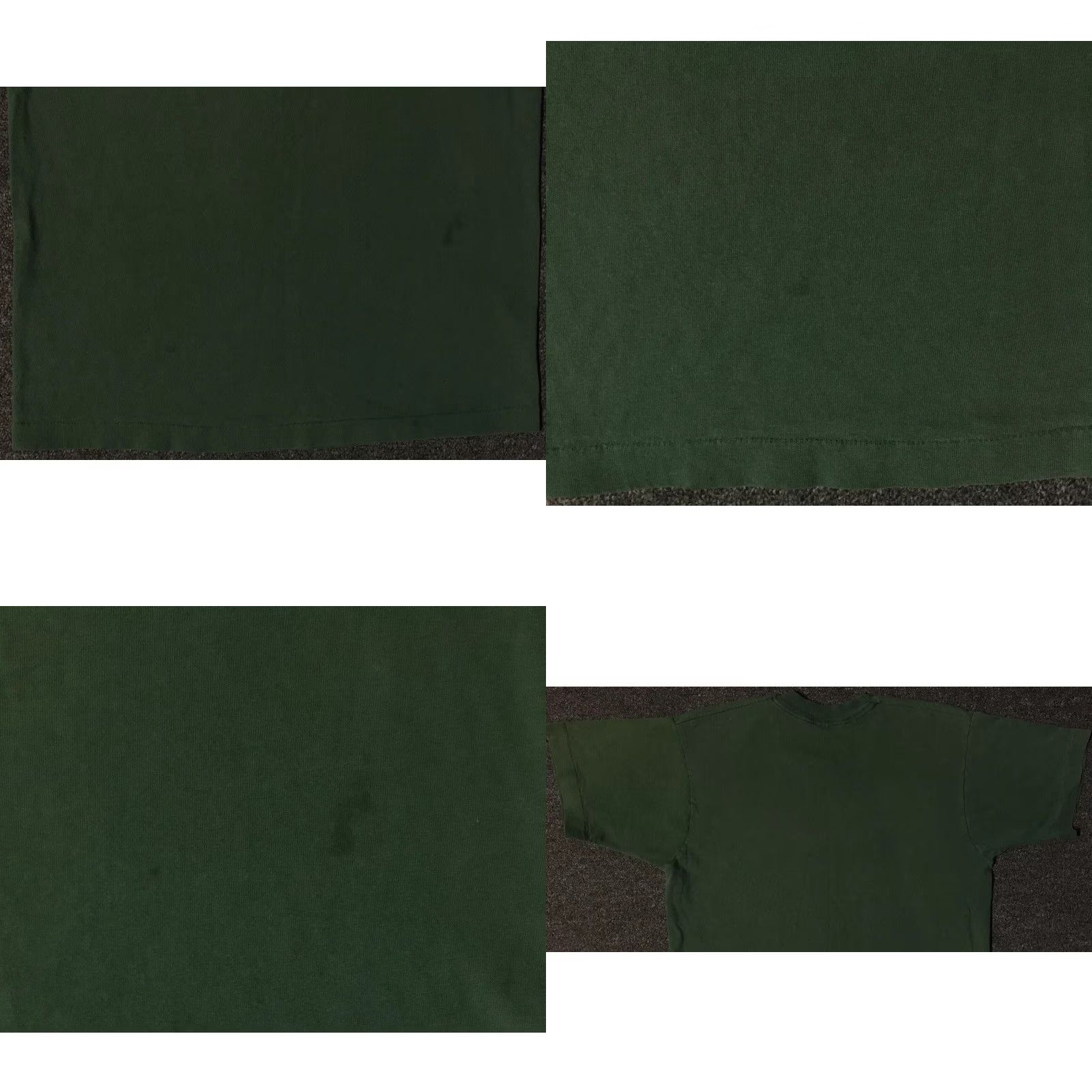 Fruit Of The Loom Vtg 90s Fruit Of The Loom Faded Distress Shirt M USA Single Stitch Grunge Punk Surf Skate 80s Shirt Mens M Green USA 90s Grunge Punk Surf Skate Size US M / EU 48-50 / 2 - 9 Thumbnail