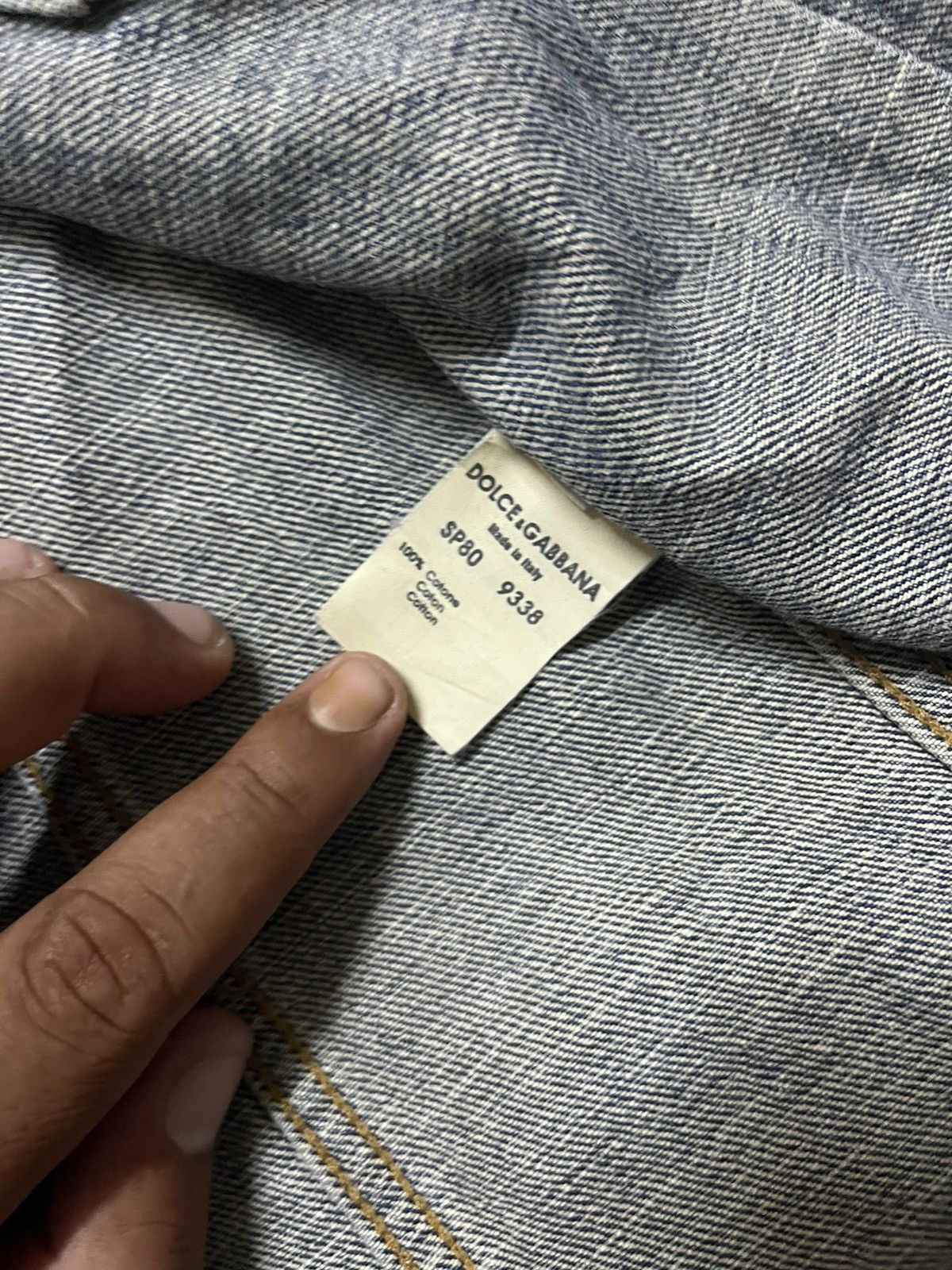 Dolce & Gabbana Jacket denim dolce&gabbana Size US S / EU 44-46 / 1 - 8 Thumbnail
