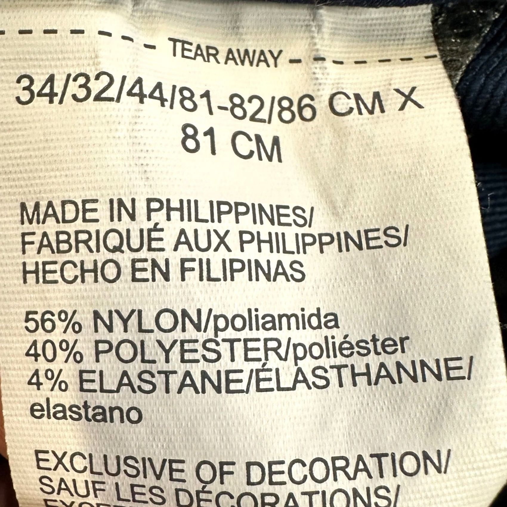 Under Armour Under Armour Mens 34X32 Pants Blue Nylon Blend Stretch Straight Leg EUC Golf Pants Regular Waist 34 Inseam 32 Mens Boys Womens Size US 34 / EU 50 - 6 Thumbnail