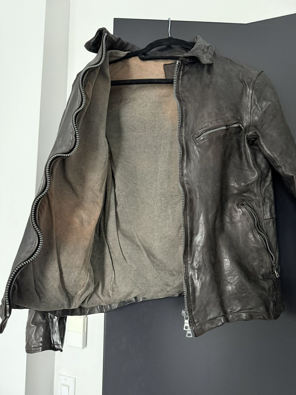Isamu Katayama Backlash Isamu Katayama Backlash 1295-02 Leather Jacket Size US XS / EU 42 / 0 - 3 Thumbnail