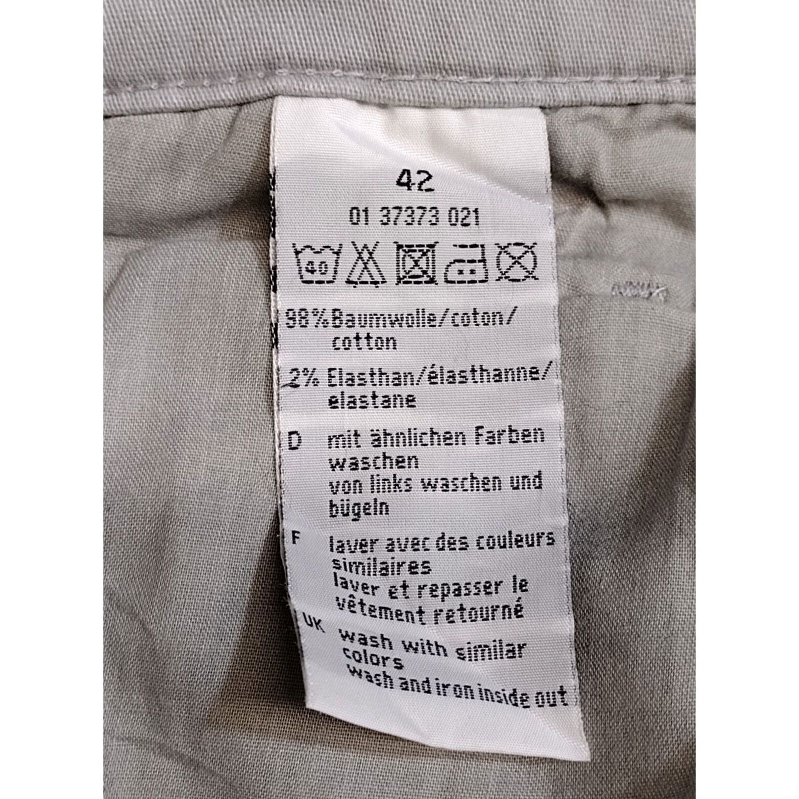 Vintage Bexley's Woman Cotton Relaxed Chino Long Shorts Classic White 42 Size 28" / US 6 / IT 42 - 7 Thumbnail