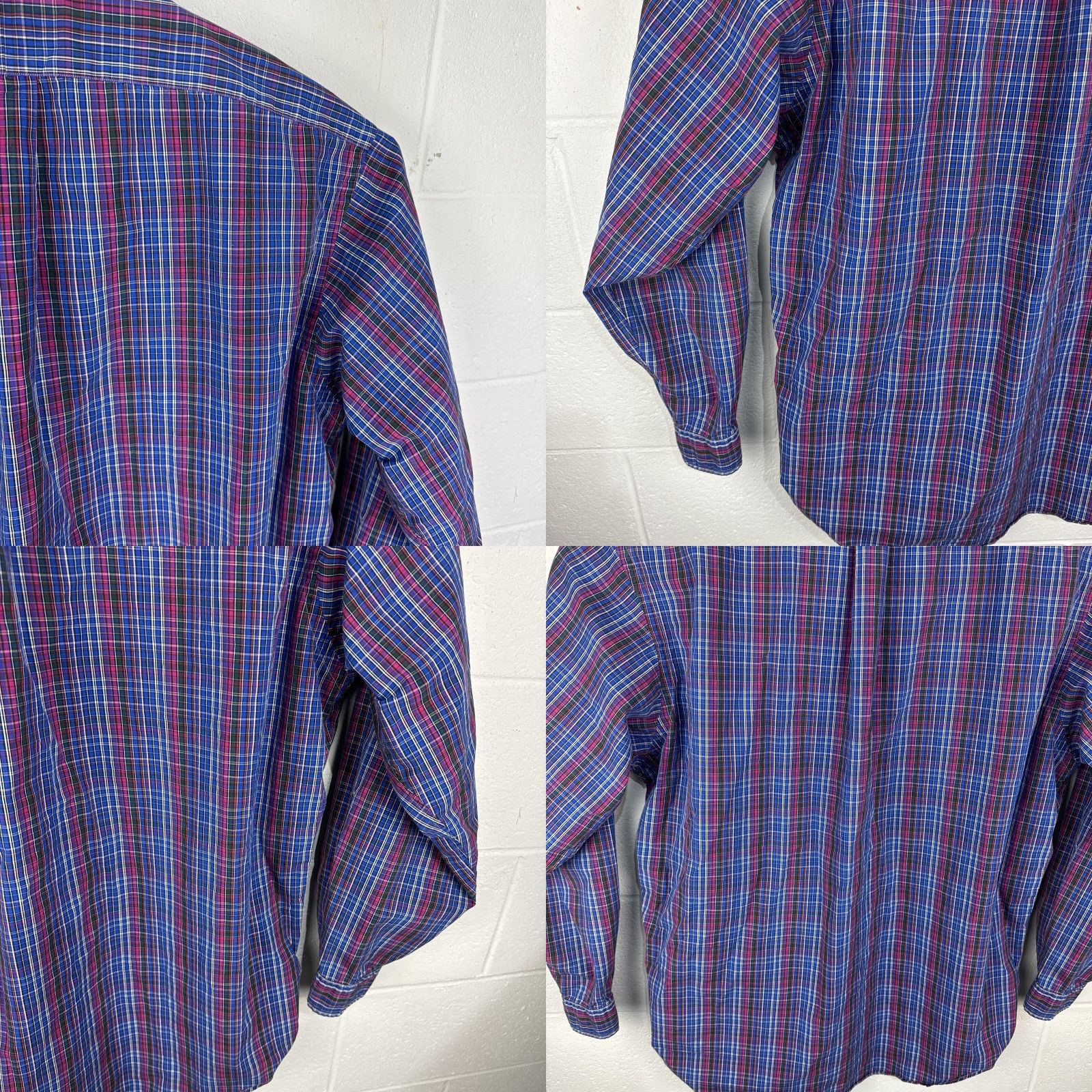 Polo Ralph Lauren VINTAGE Polo Ralph Lauren Mens Classic Fit Shirt XL Plaid Long Sleeve Button-Up Shirt Size US XL / EU 56 / 4 - 10 Thumbnail
