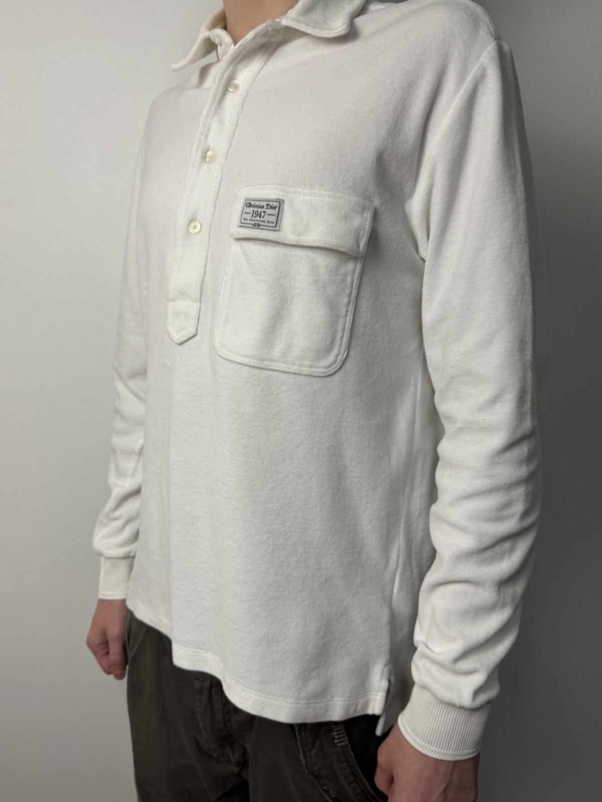 Dior SS22 Dior by Birkenstock CD 1947 Long sleeve Polo Shirt Size US S / EU 44-46 / 1 - 3 Thumbnail