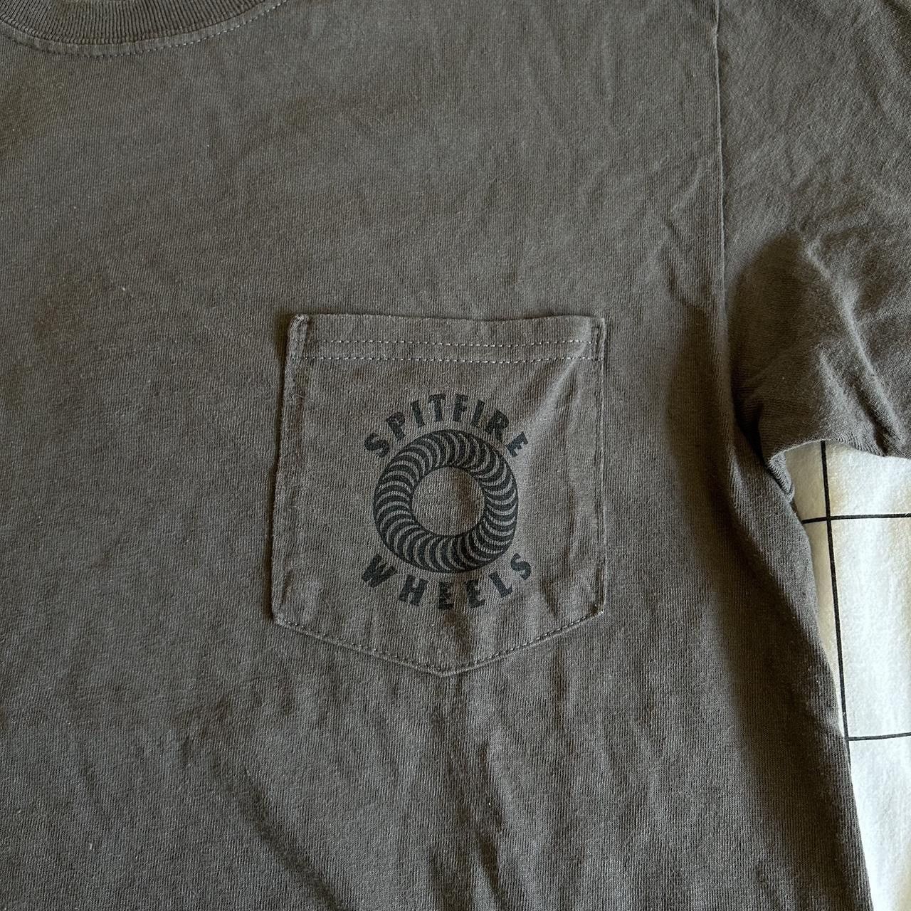 Spitfire Spitfire Wheels Charcoal pocket tee Size US M / EU 48-50 / 2 - 2 Thumbnail