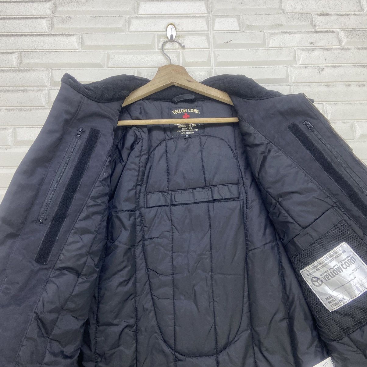 YELLOW CORN Yellow Corn Racing Black Running Project Ride Biker Jacket Size US M / EU 48-50 / 2 - 17 Thumbnail
