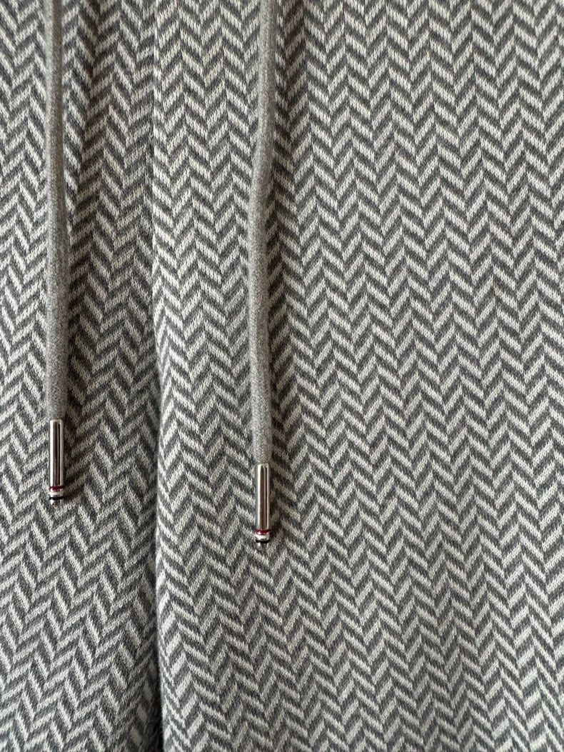 Thom Browne Thom Browne Gray herringbone sweatpants Size US 38 / EU 54 - 3 Thumbnail