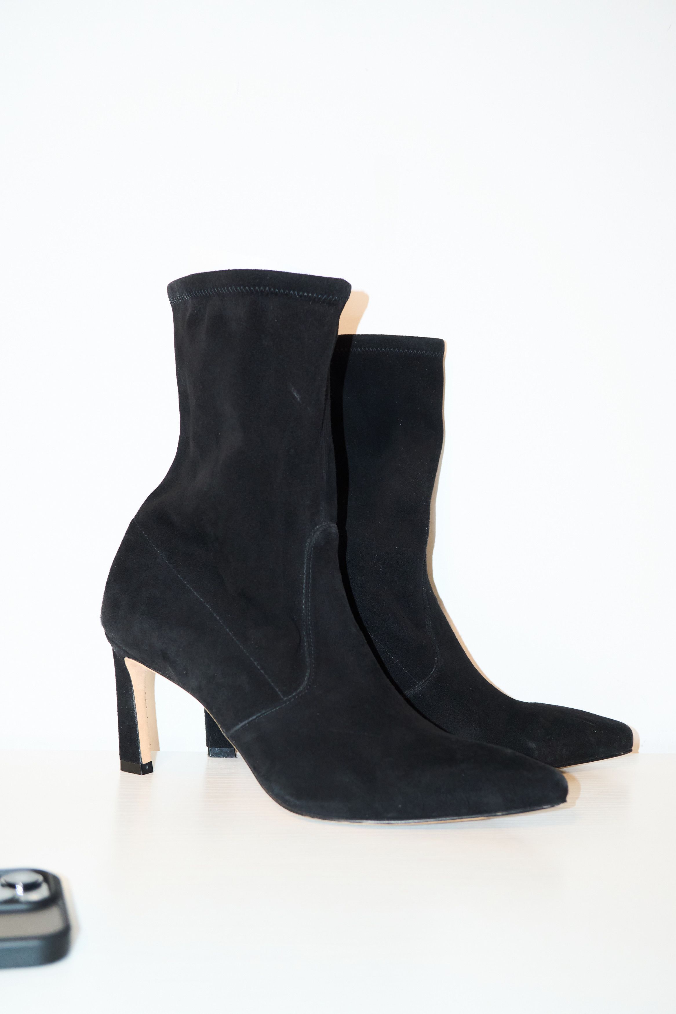 Stuart Weitzman velvet heel boots Size US 8 / IT 38 - 1 Thumbnail