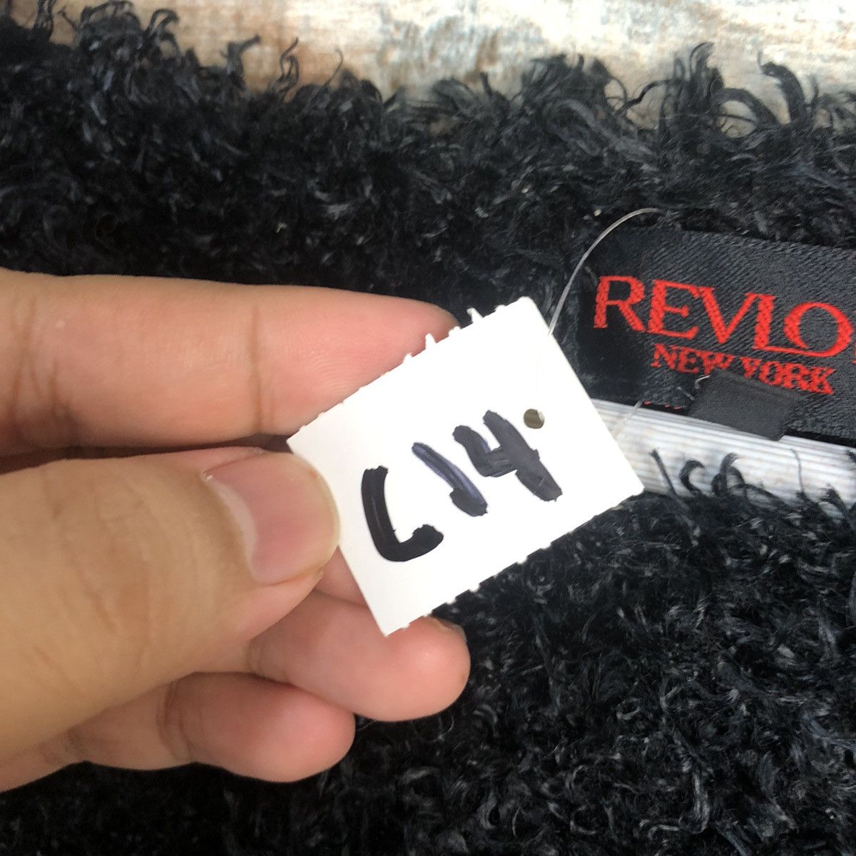 Japanese Brand DL Revlon Newyork Black Mohair Knitwear #C035 Size L / US 10 / IT 46 - 9 Thumbnail