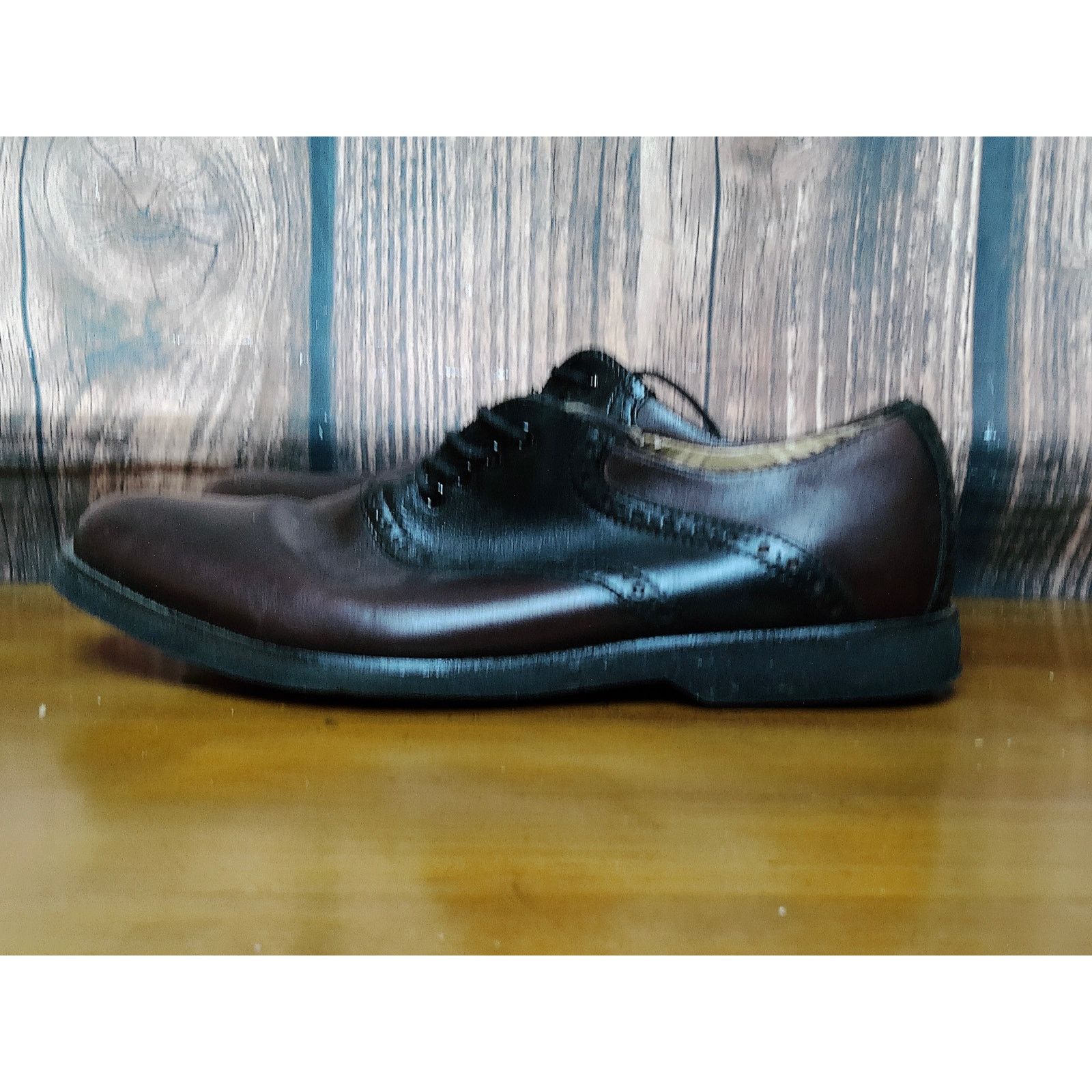 Johnston & Murphy Johnston & Murphy Mens Oxford Dress Shoes Brown Brogue 11.5 Size US 11.5 / EU 44-45 - 5 Thumbnail