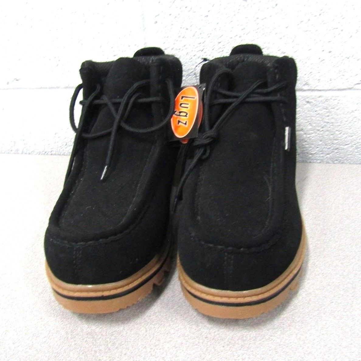 Lugz LUGZ Black Fringe Nubuck Chukka Lace Up Boots 13 Size US 13 / EU 46 - 3 Thumbnail