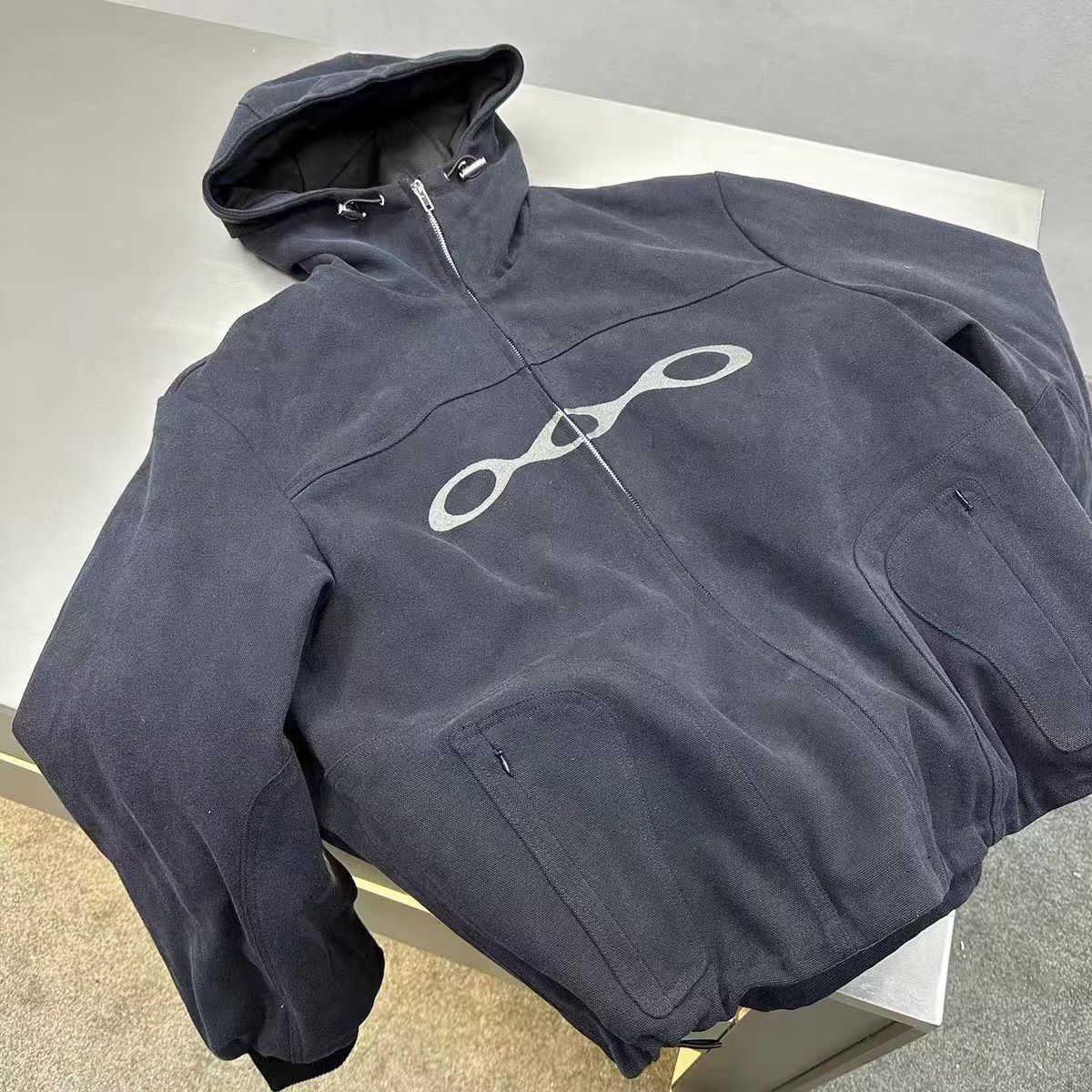 Other Vintage Washed Zip Hoodie Y2K Size US L / EU 52-54 / 3 - 1 Thumbnail