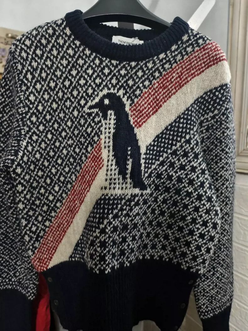 Thom Browne Thom Browne Little penguin sweater Size US XS / EU 42 / 0 - 1 Thumbnail