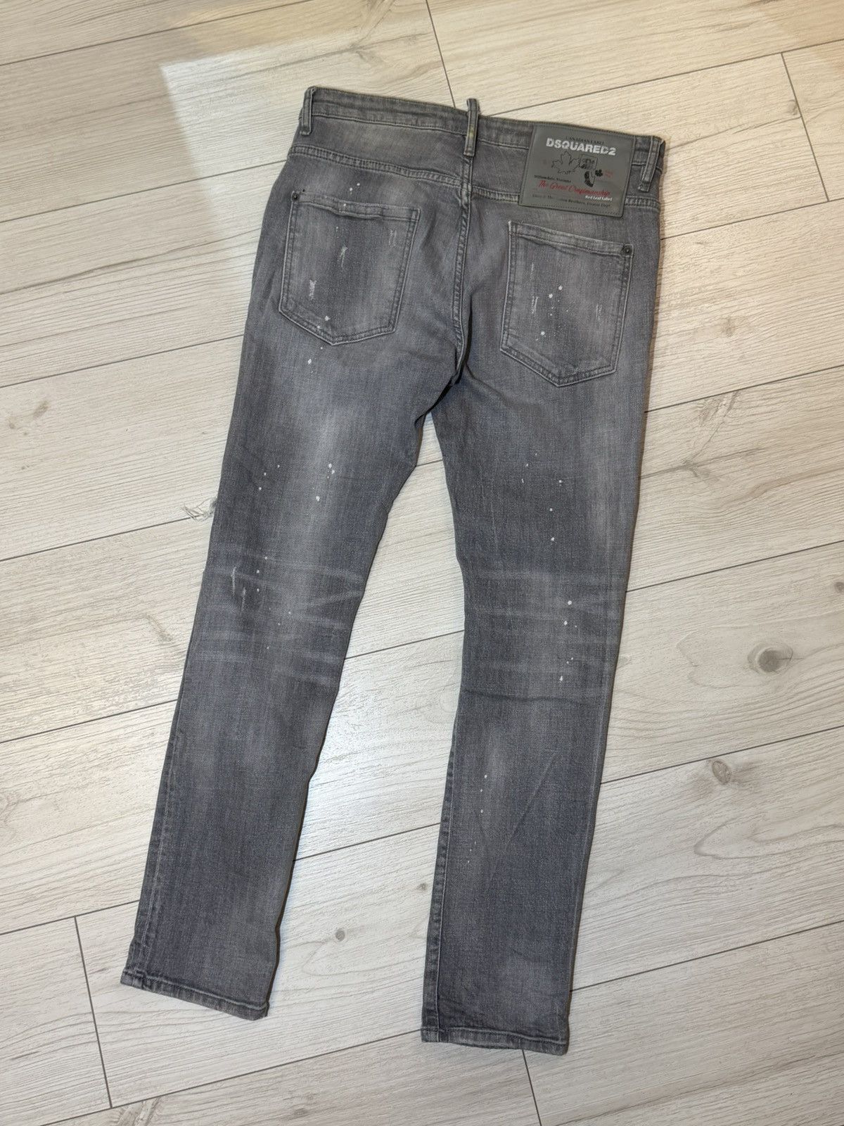 Dsquared2 🔥SLIM FIT DSQUARED2 ITALY JEANS RARE DENIM DRIP Size US 34 / EU 50 - 4 Thumbnail