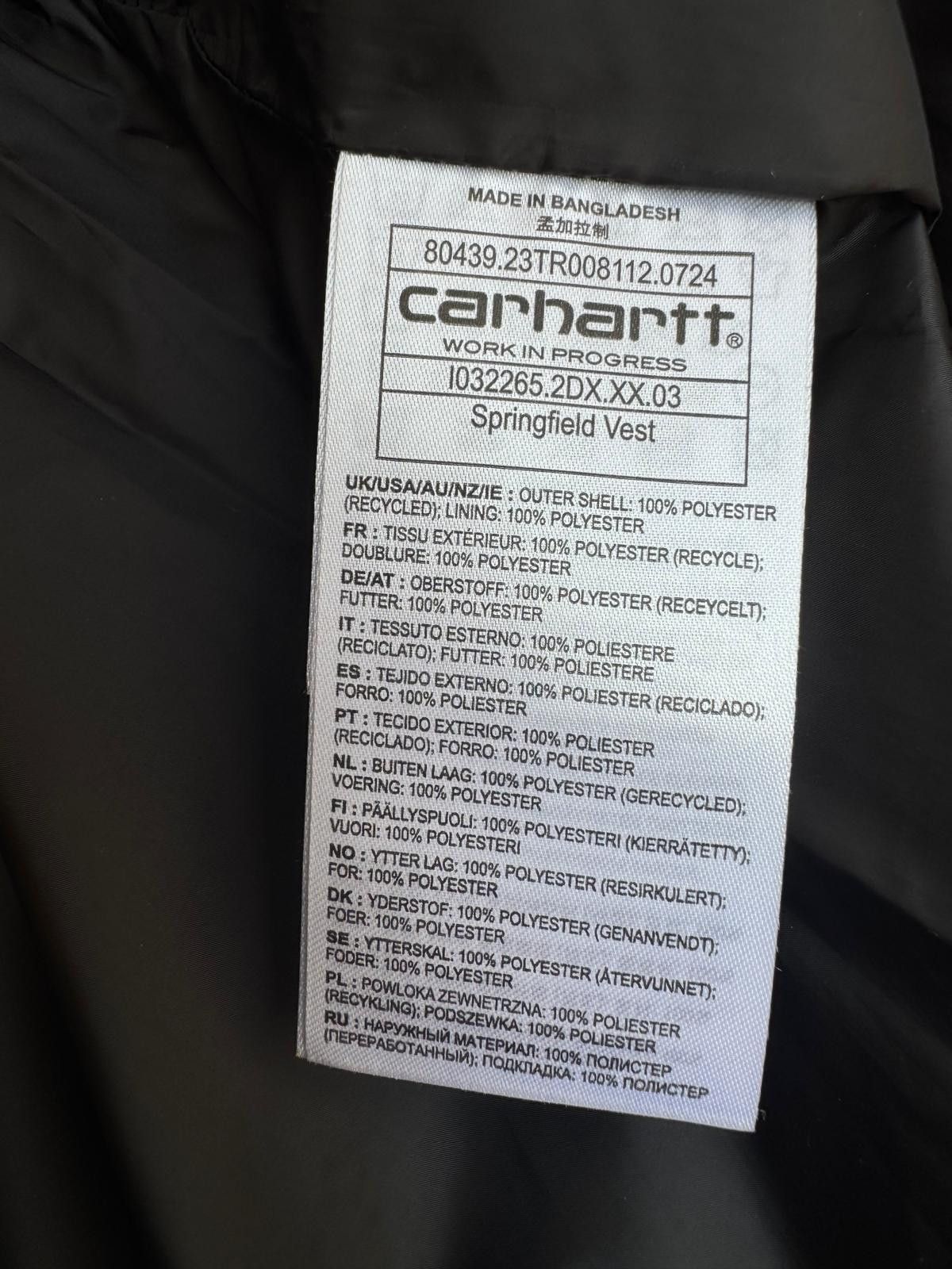 Carhartt Carhartt Springfield Vest Size US S / EU 44-46 / 1 - 8 Thumbnail