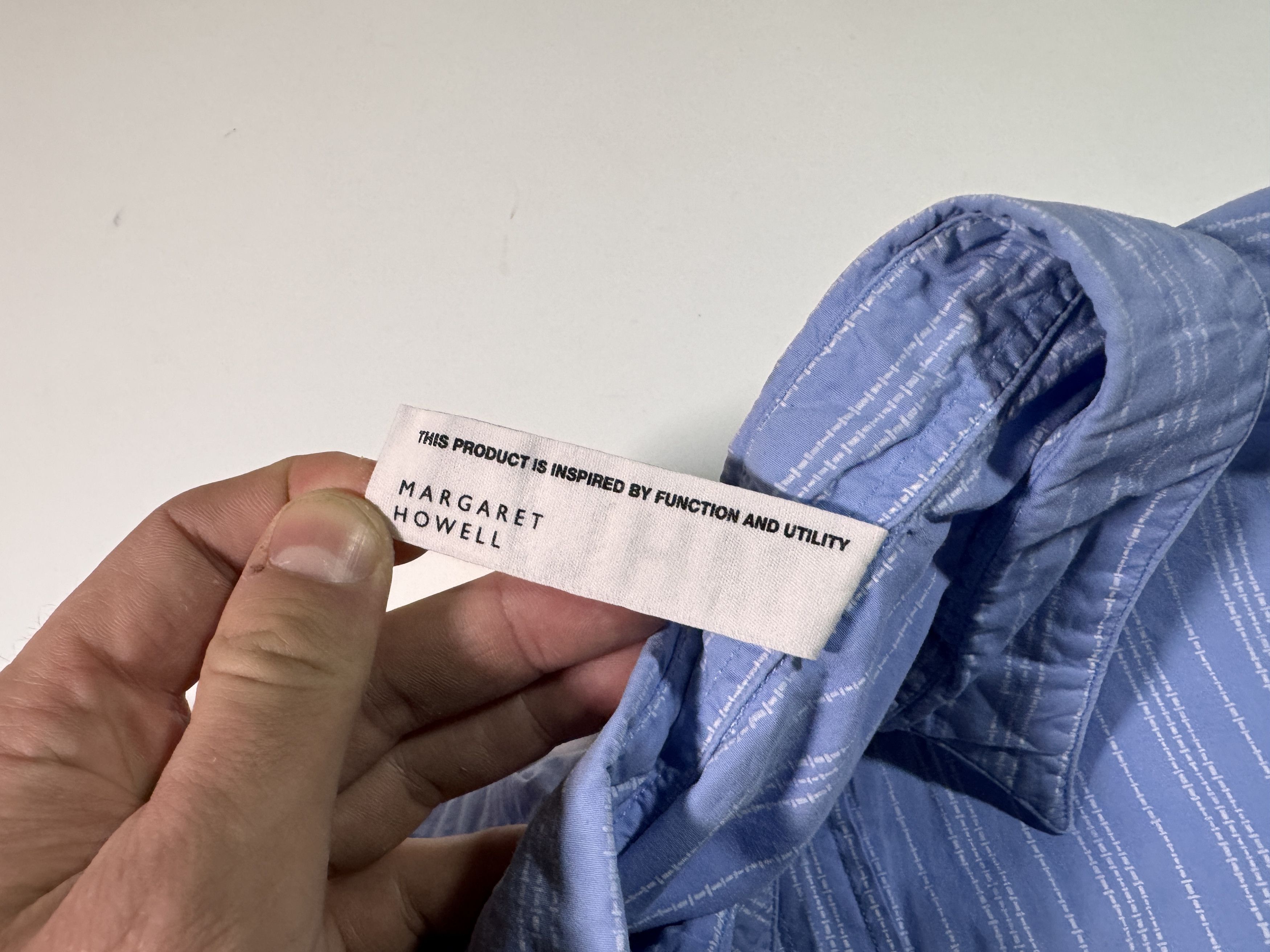 Margaret Howell Margaret Howell MHL Basic Button Up Shirt Blue S Size US S / EU 44-46 / 1 - 4 Thumbnail