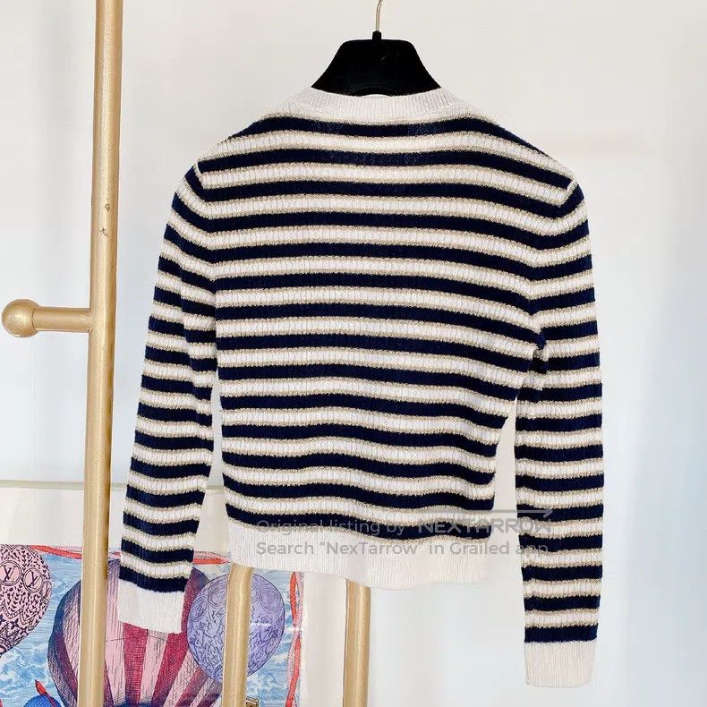 Valentino Striped knit top