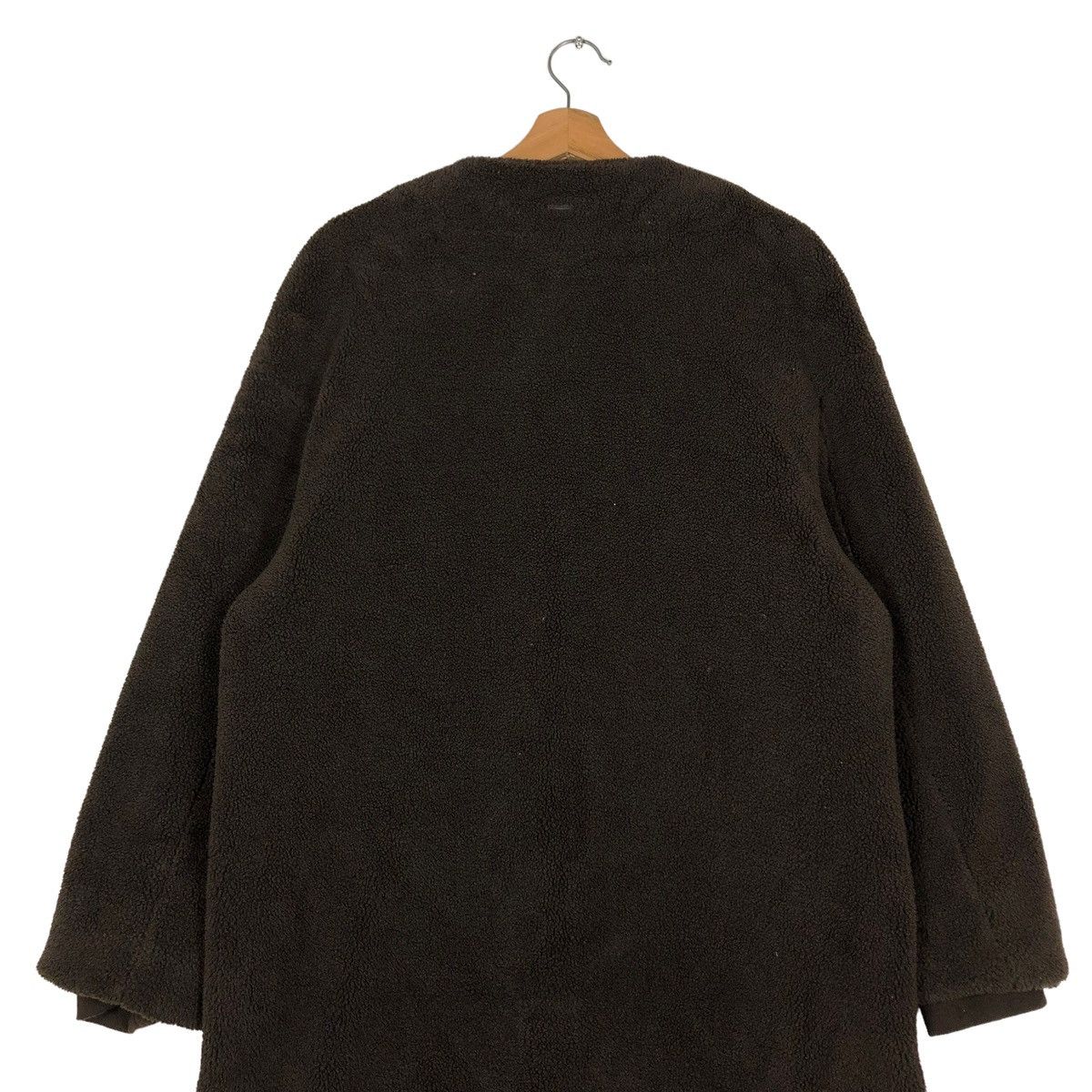 Japanese Brand 🔥RICH BROWN LONG FLEECE JACKET VOLVOM STREETWEAR Size US S / EU 44-46 / 1 - 9 Thumbnail