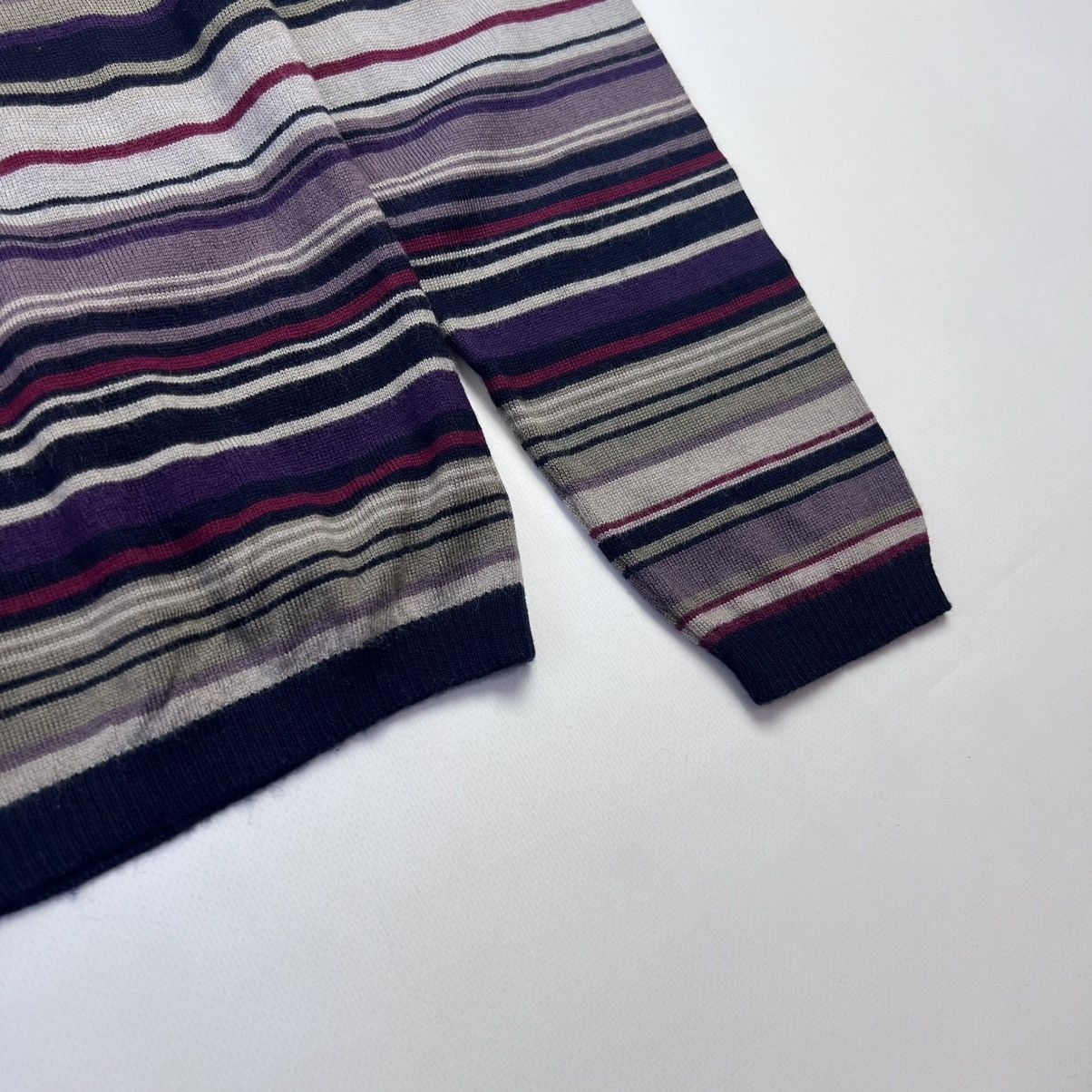 Etro Etro 100% wool stripped sweater Size US M / EU 48-50 / 2 - 3 Thumbnail