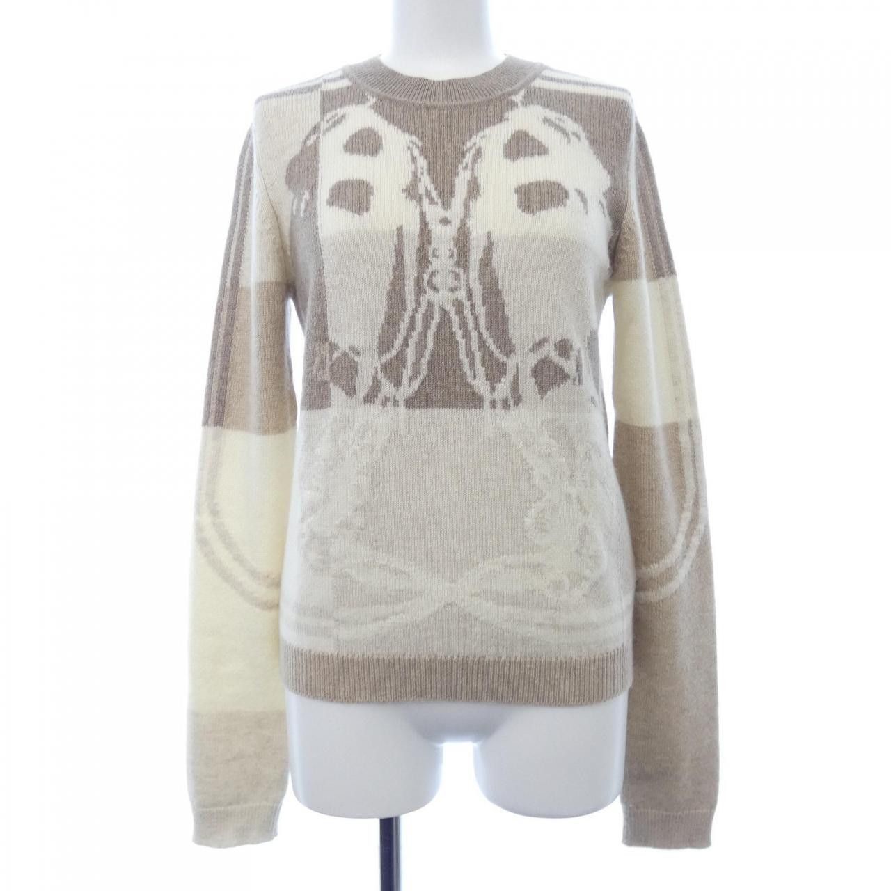 Hermes Hermes Hermes Cashmere Knit Top Textile Tops DUTY FREE for USA Size ONE SIZE - 1 Thumbnail