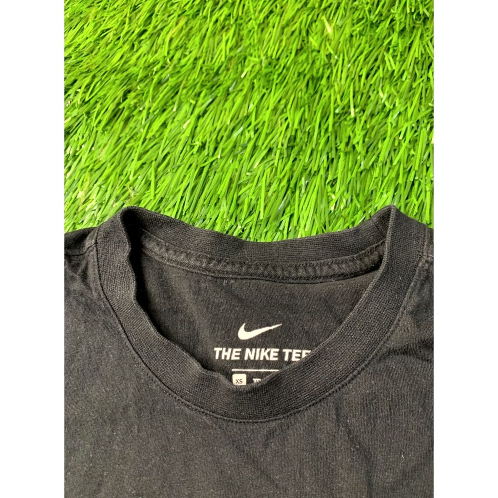 Nike NIKE SHIRT XS BLACK 100% COTTON SHORT SLEEVE T-SHIRT JERSEY MEN Size US XS / EU 42 / 0 - 4 Thumbnail