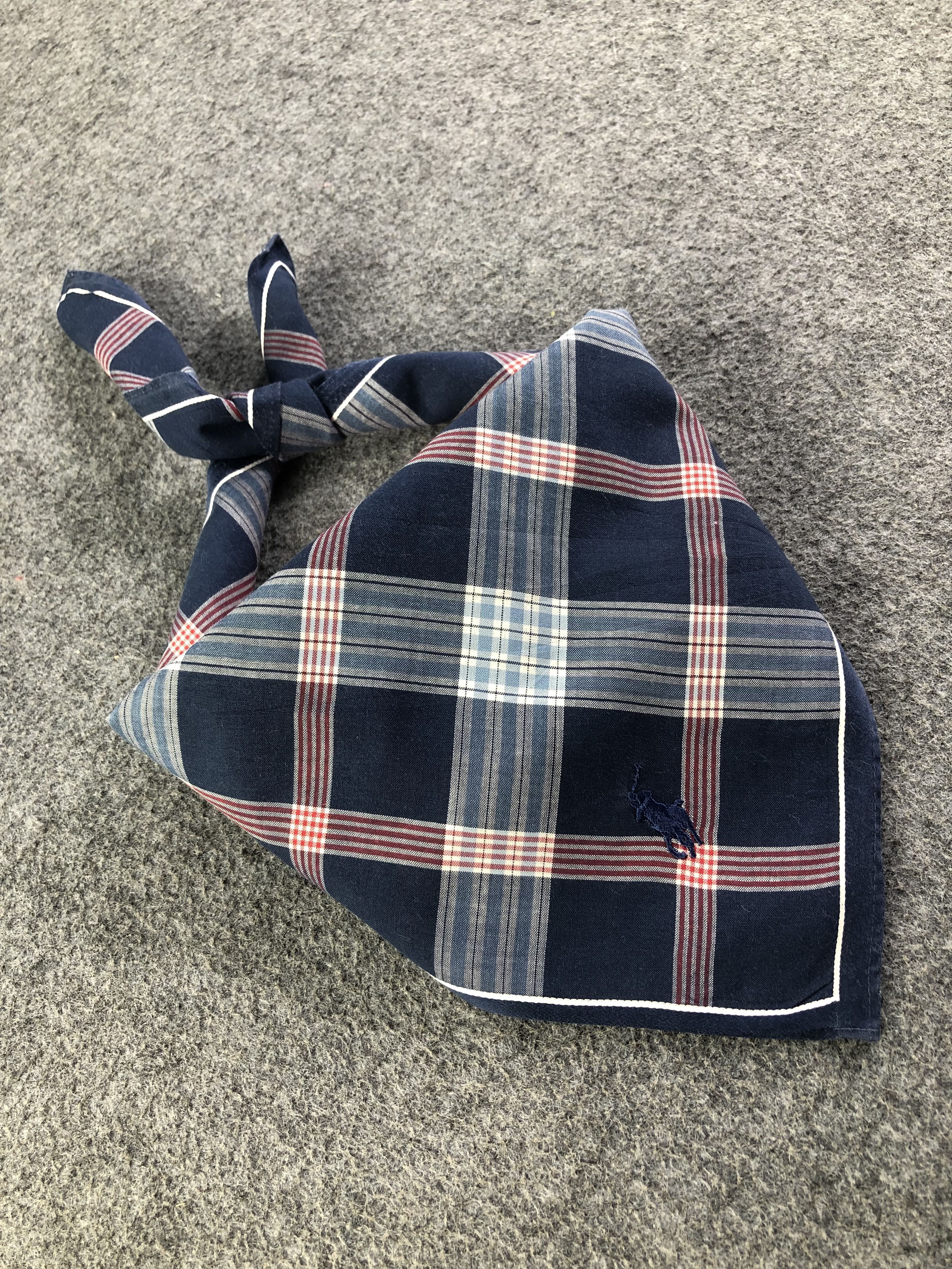 Polo Ralph Lauren × Ralph Lauren × Vintage Polo Ralph Lauren Handkerchief / Bandana / Neckerchief Size ONE SIZE - 1 Thumbnail